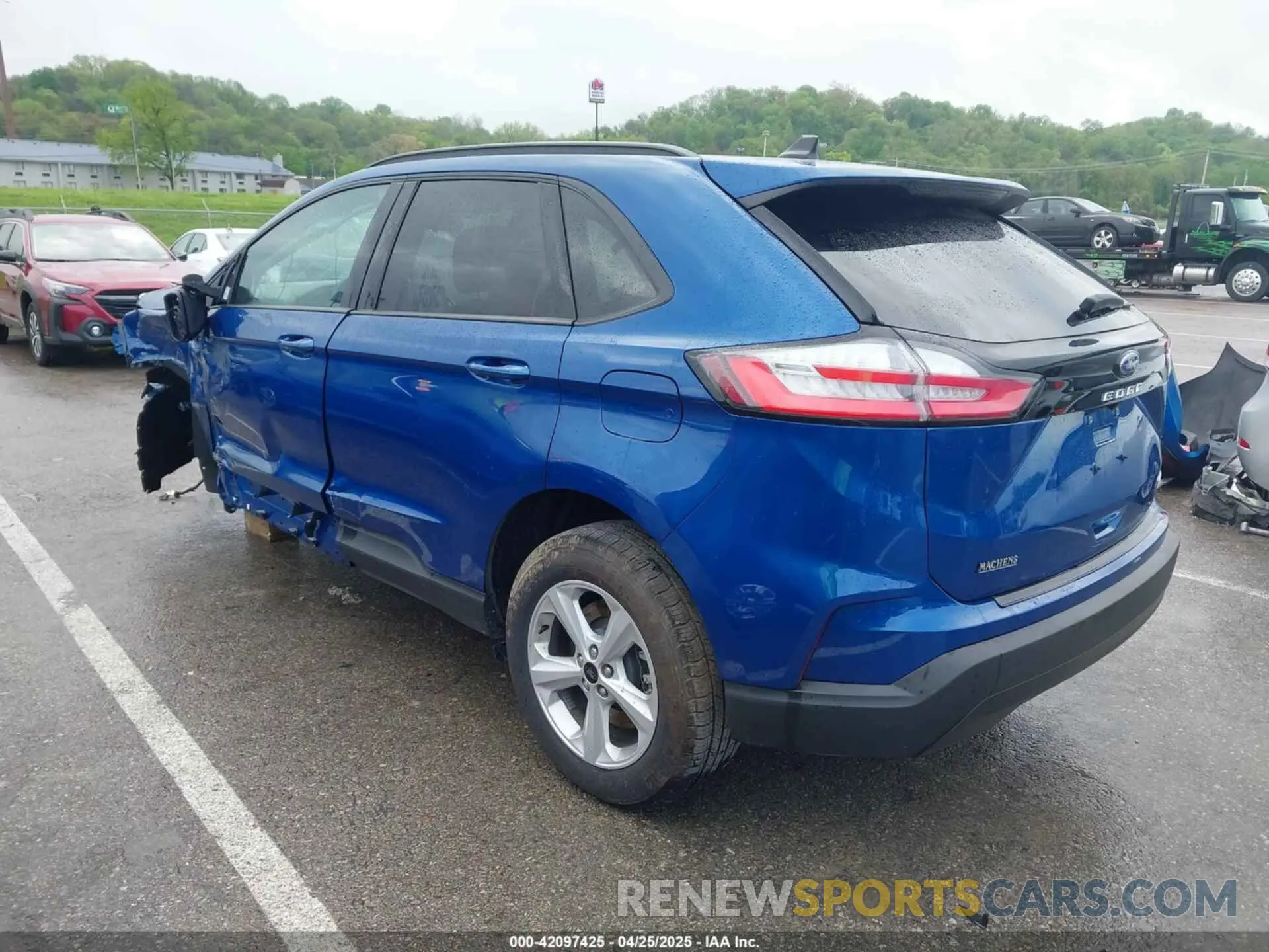 3 fotografías del automóvil dañado 2FMPK4G93RBA72662 FORD EDGE 2024