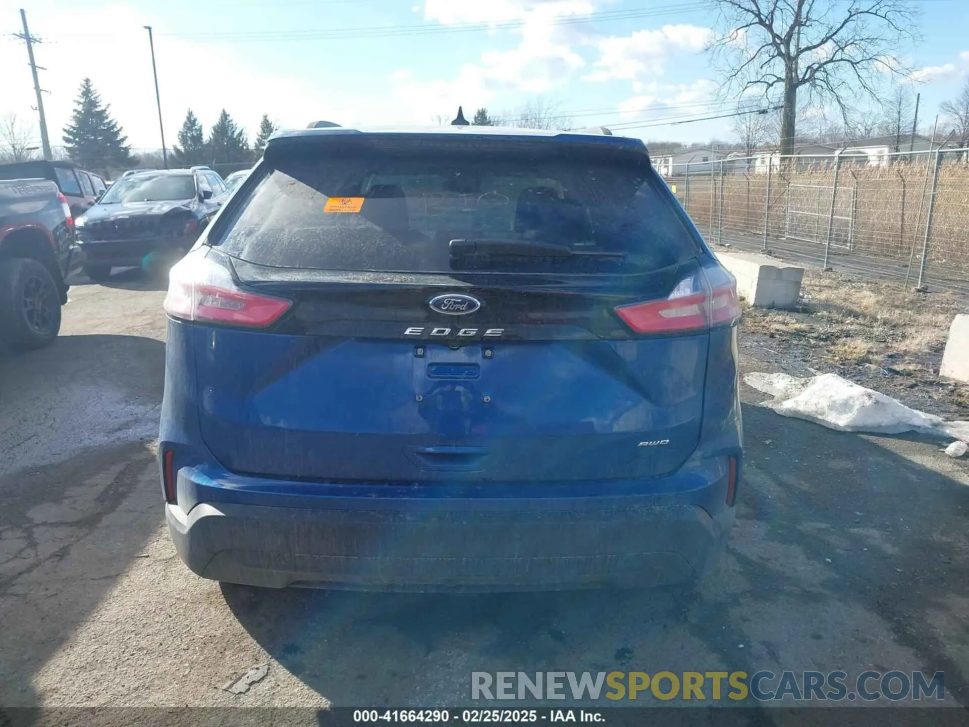 16 fotografías del automóvil dañado 2FMPK4G96RBB26830 FORD EDGE 2024