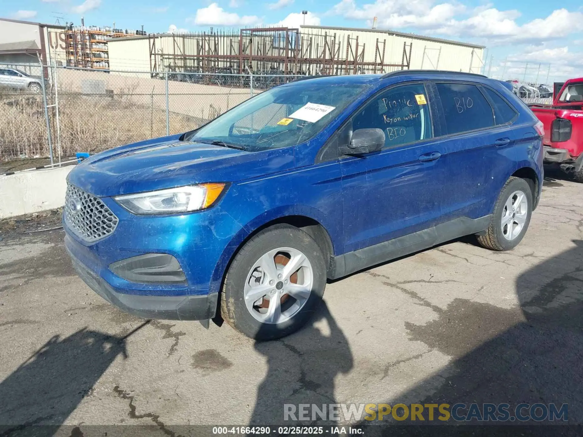2 fotografías del automóvil dañado 2FMPK4G96RBB26830 FORD EDGE 2024