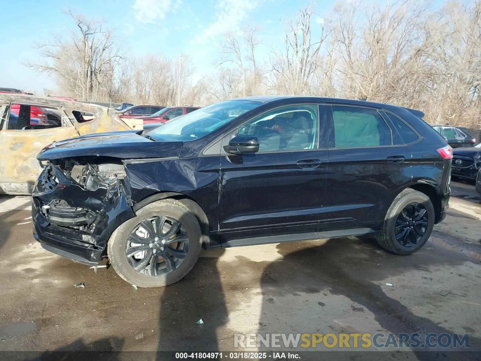 14 fotografías del automóvil dañado 2FMPK4G9XRBB22229 FORD EDGE 2024