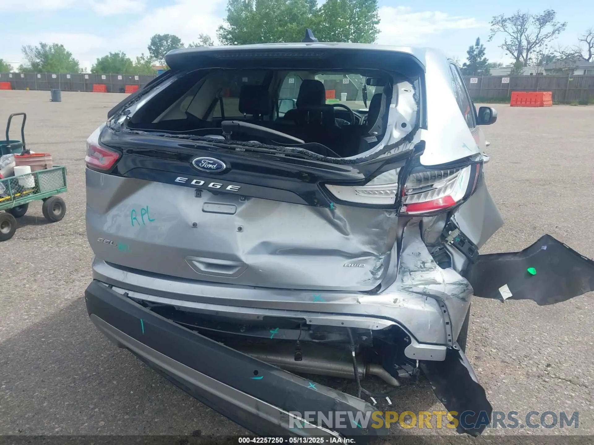 6 fotografías del automóvil dañado 2FMPK4J90RBA48652 FORD EDGE 2024