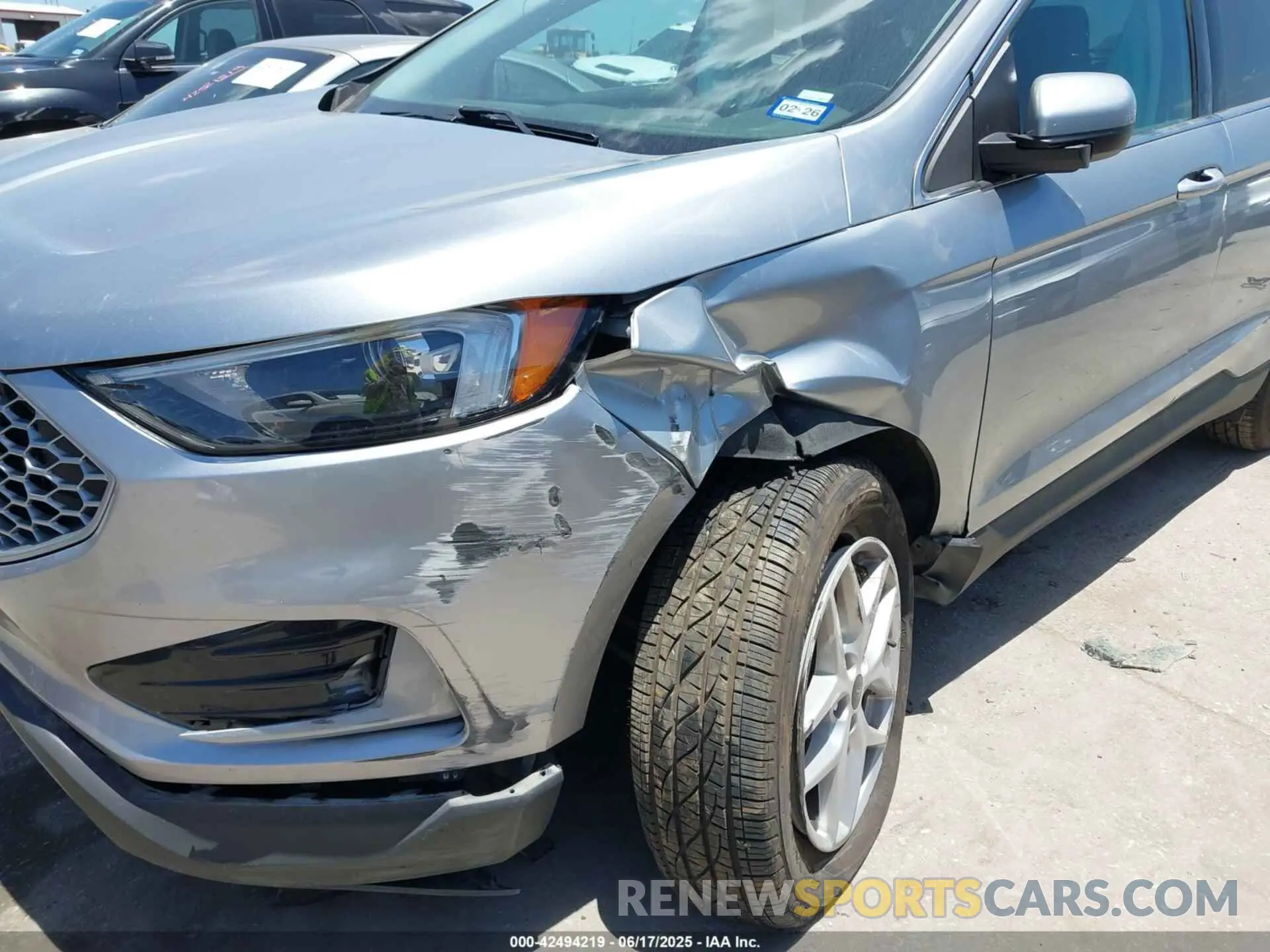6 fotografías del automóvil dañado 2FMPK4J90RBA77925 FORD EDGE 2024