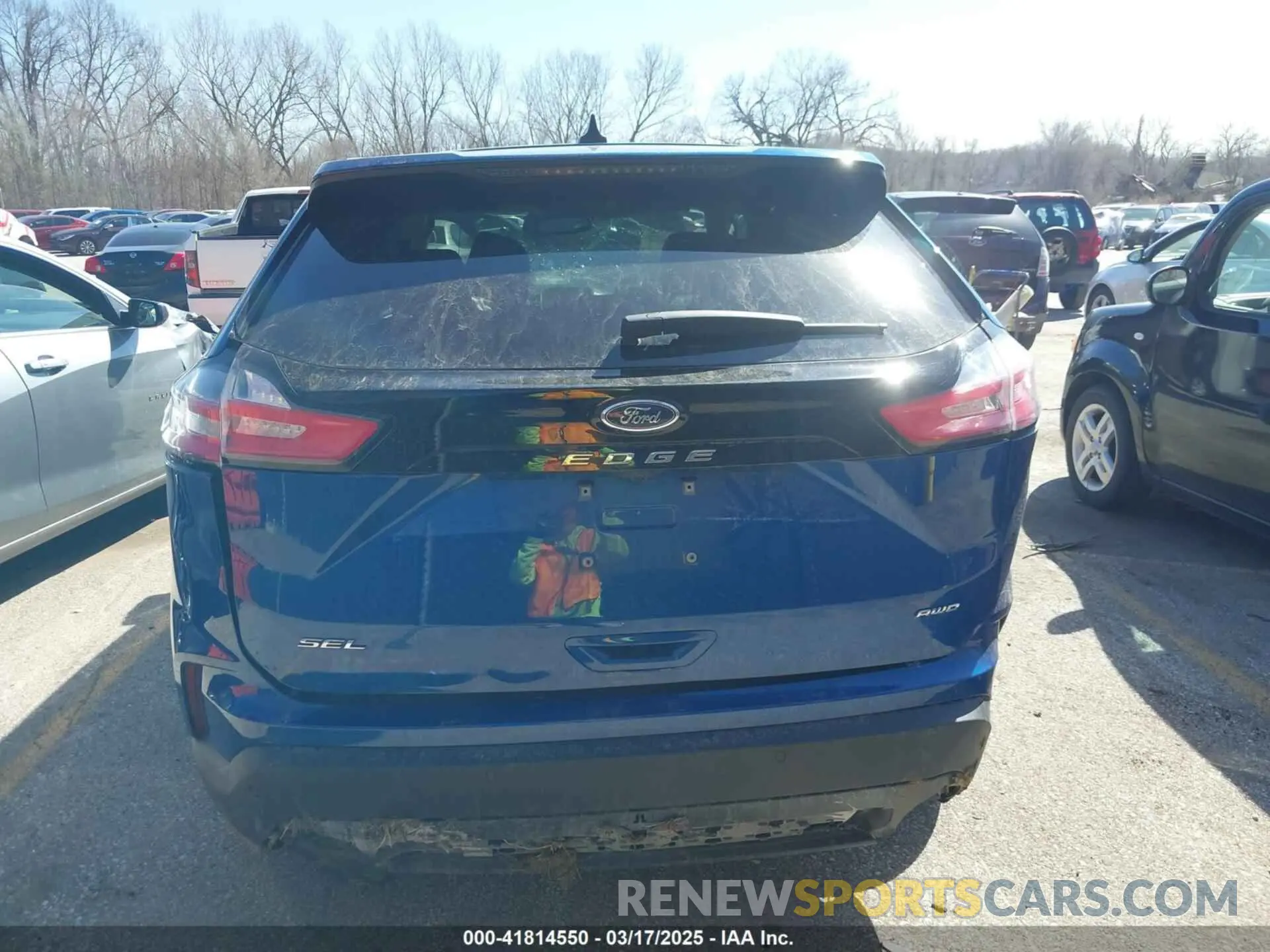 16 fotografías del automóvil dañado 2FMPK4J90RBA79884 FORD EDGE 2024