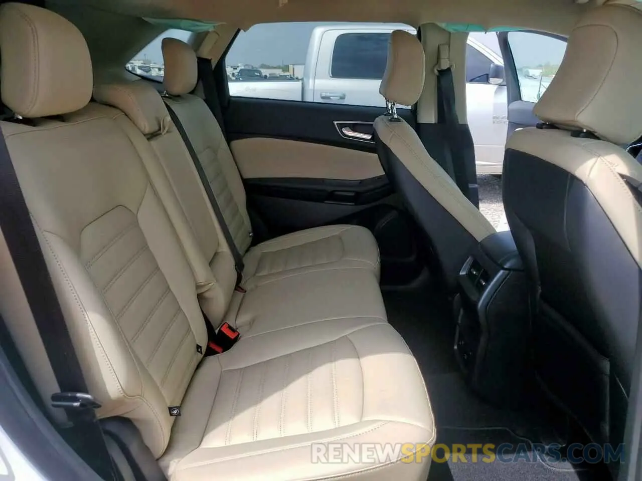 10 fotografías del automóvil dañado 2FMPK4J90RBB11085 FORD EDGE 2024