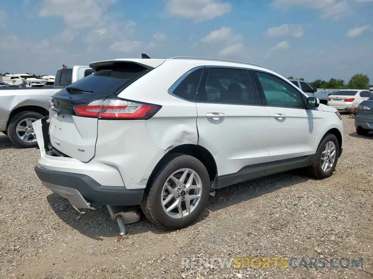 3 fotografías del automóvil dañado 2FMPK4J90RBB11085 FORD EDGE 2024