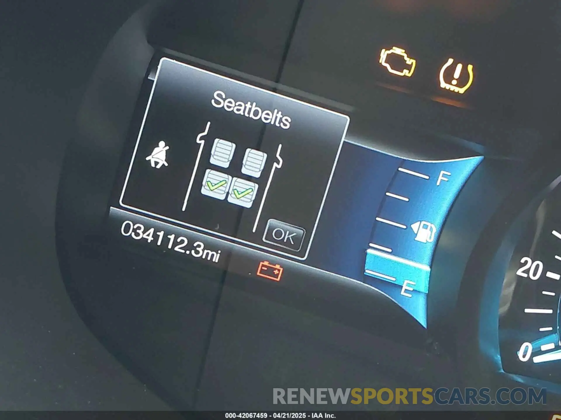15 fotografías del automóvil dañado 2FMPK4J91RBA37000 FORD EDGE 2024