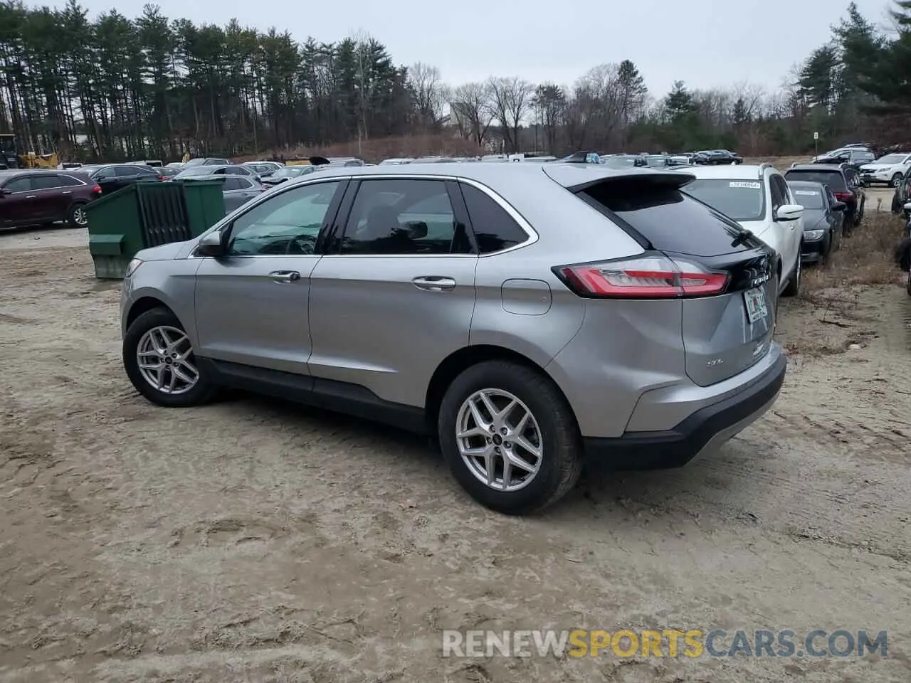 2 fotografías del automóvil dañado 2FMPK4J91RBA49339 FORD EDGE 2024