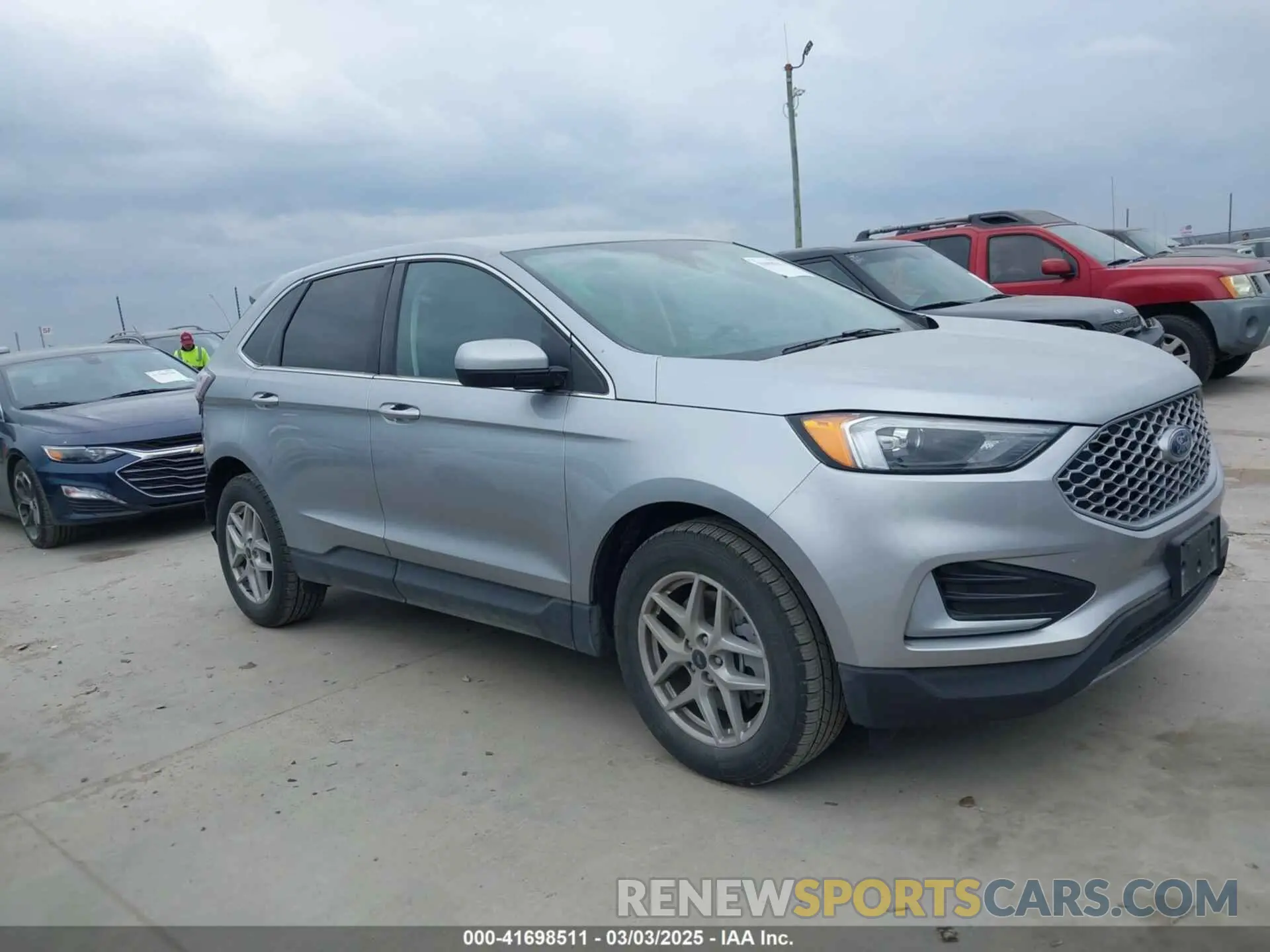 14 fotografías del automóvil dañado 2FMPK4J91RBA78405 FORD EDGE 2024
