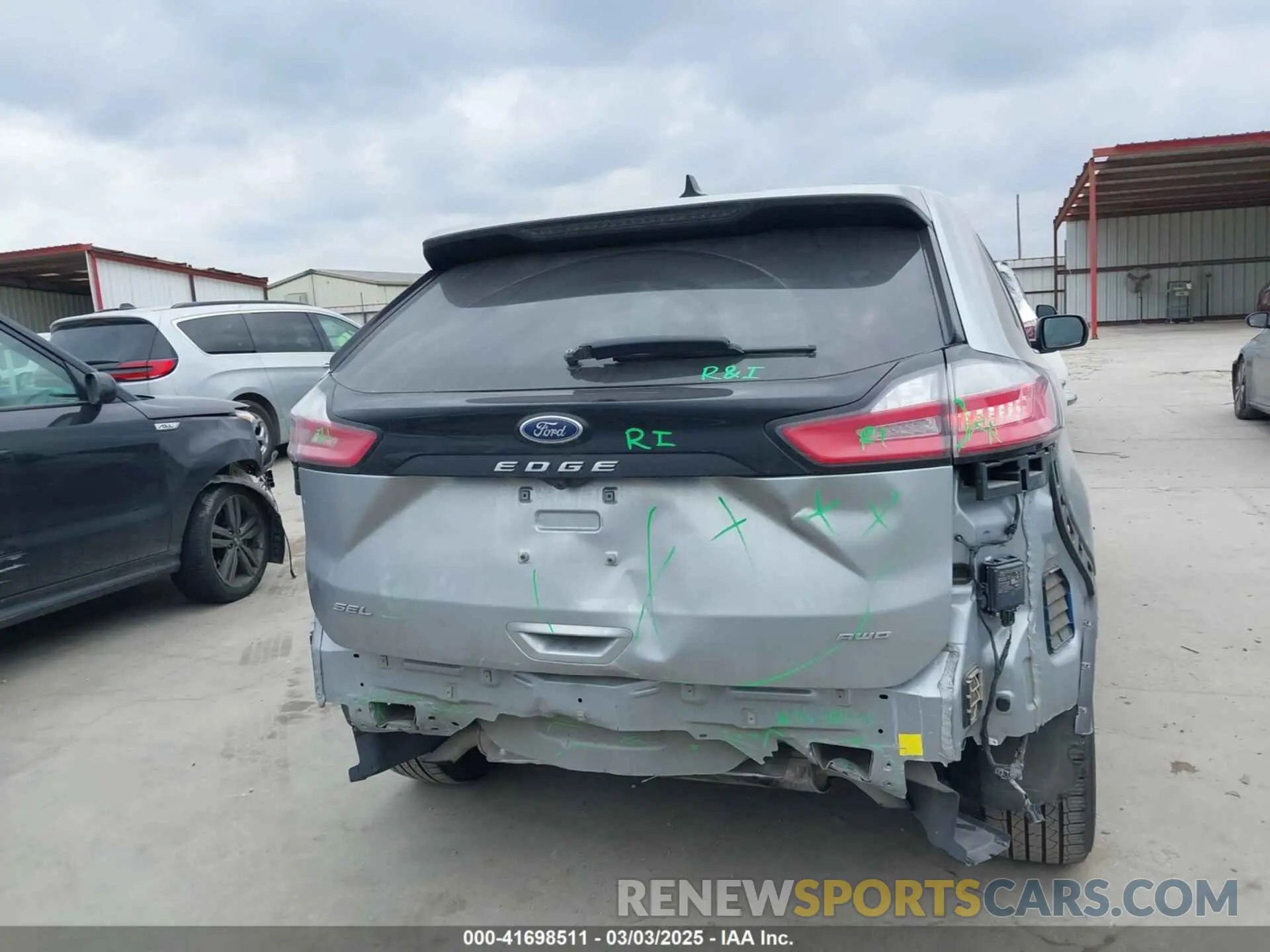 17 fotografías del automóvil dañado 2FMPK4J91RBA78405 FORD EDGE 2024