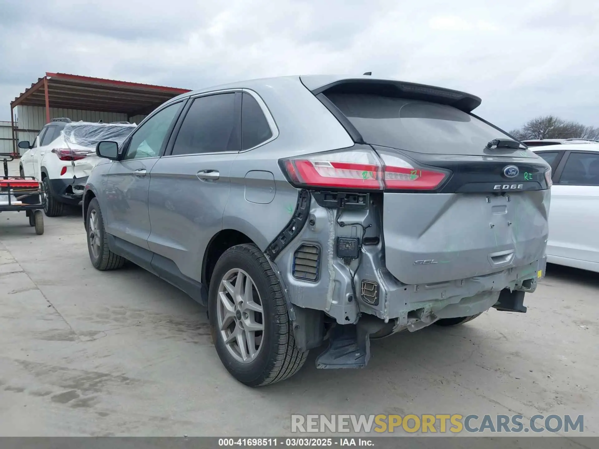 3 fotografías del automóvil dañado 2FMPK4J91RBA78405 FORD EDGE 2024