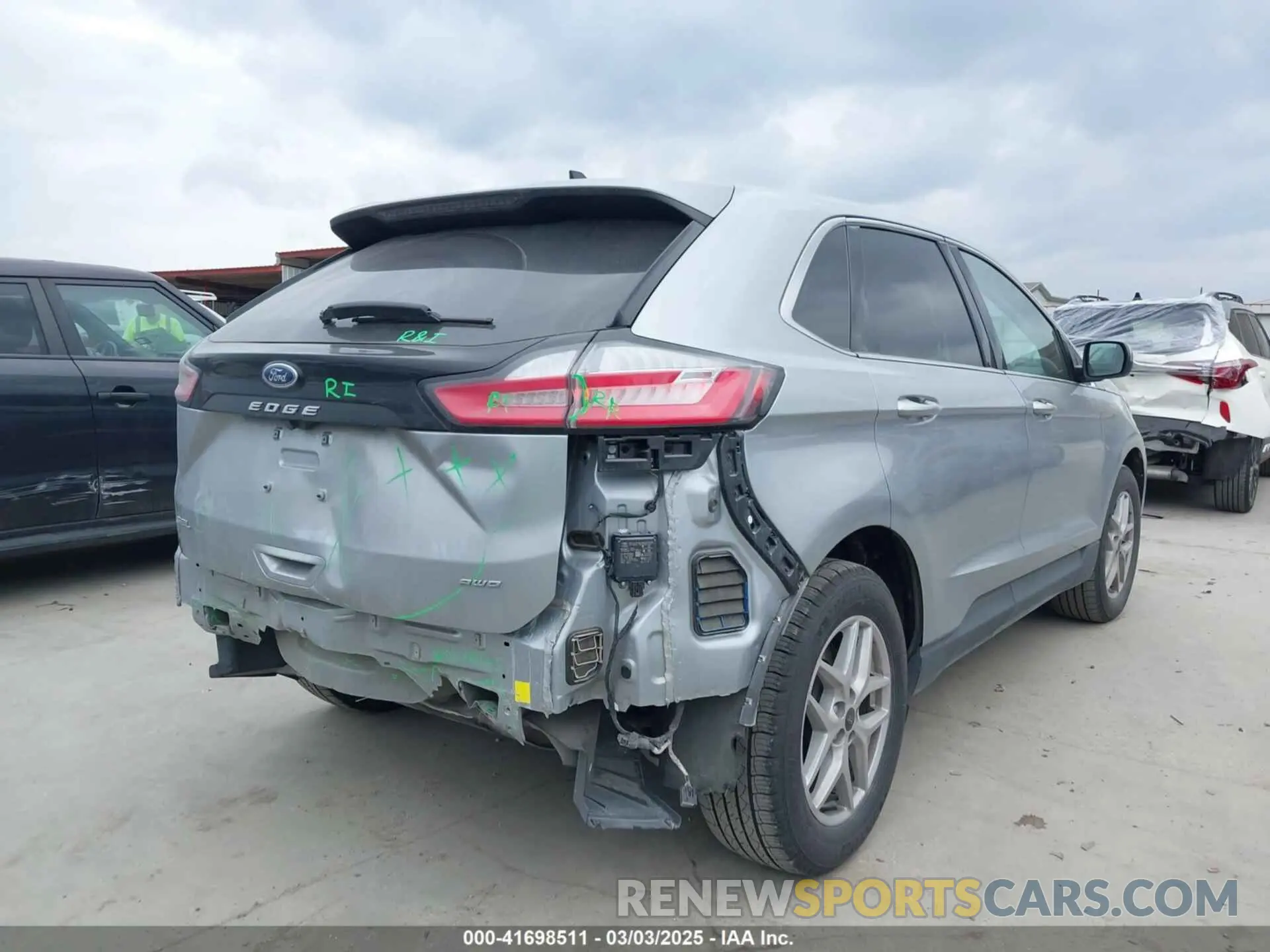 4 fotografías del automóvil dañado 2FMPK4J91RBA78405 FORD EDGE 2024