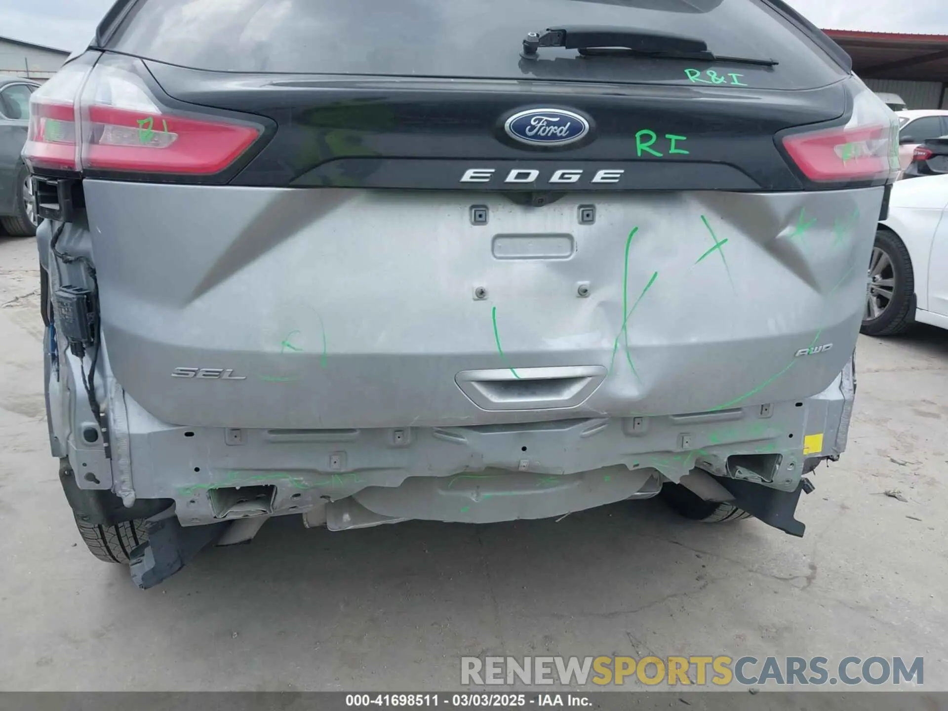 6 fotografías del automóvil dañado 2FMPK4J91RBA78405 FORD EDGE 2024