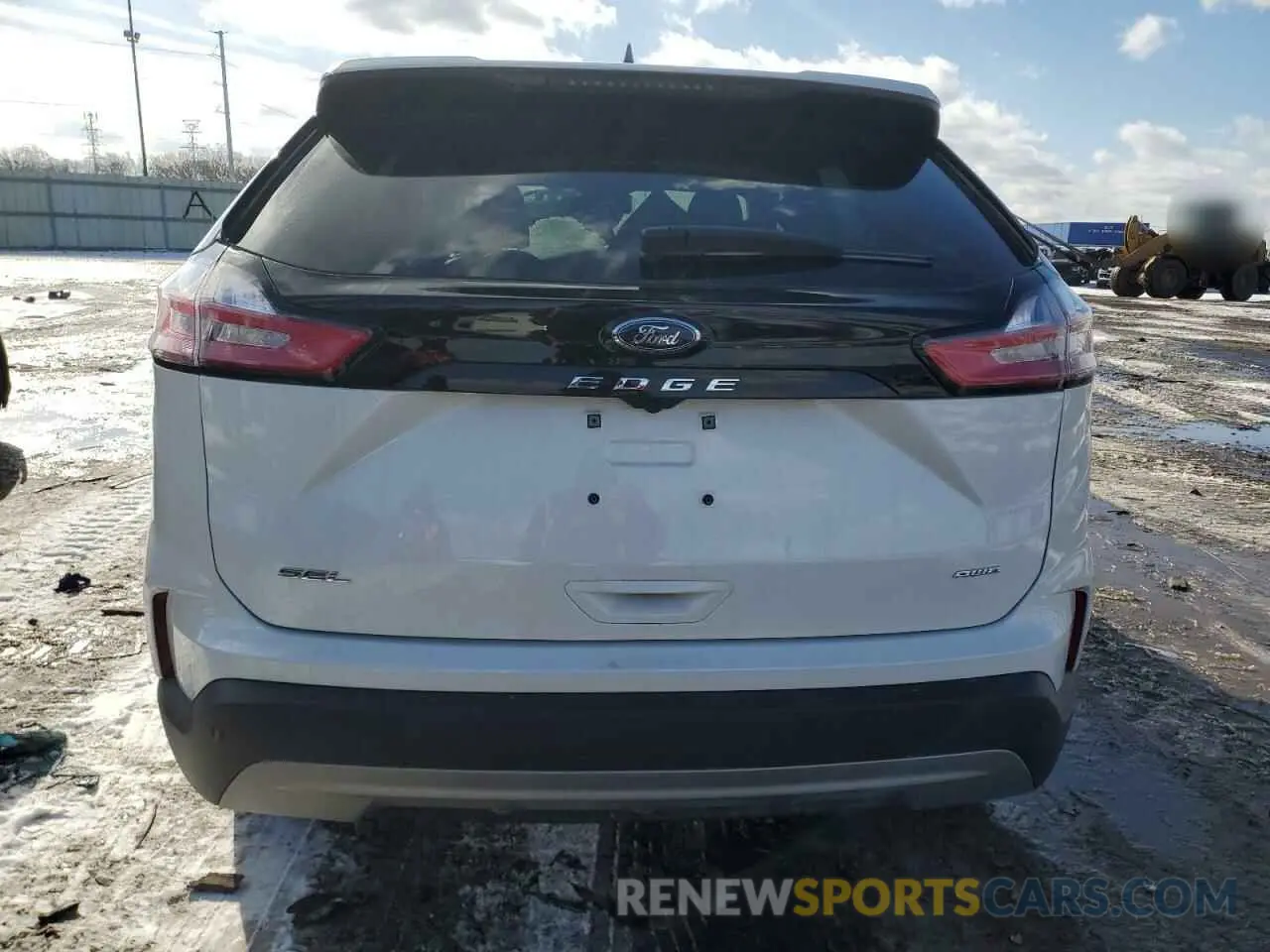 6 fotografías del automóvil dañado 2FMPK4J92RBB11914 FORD EDGE 2024