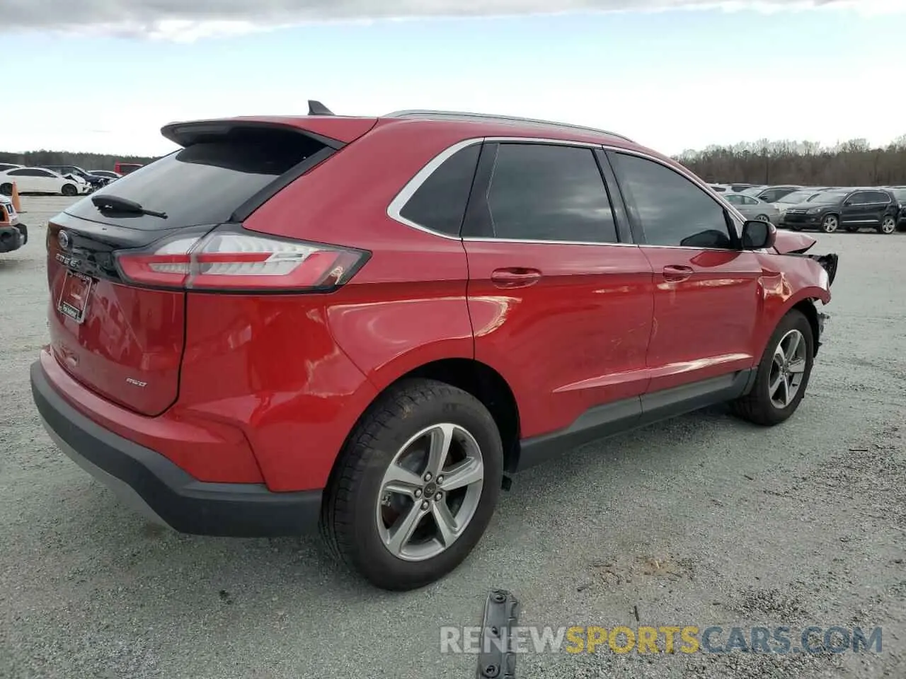 3 fotografías del automóvil dañado 2FMPK4J94RBA13676 FORD EDGE 2024