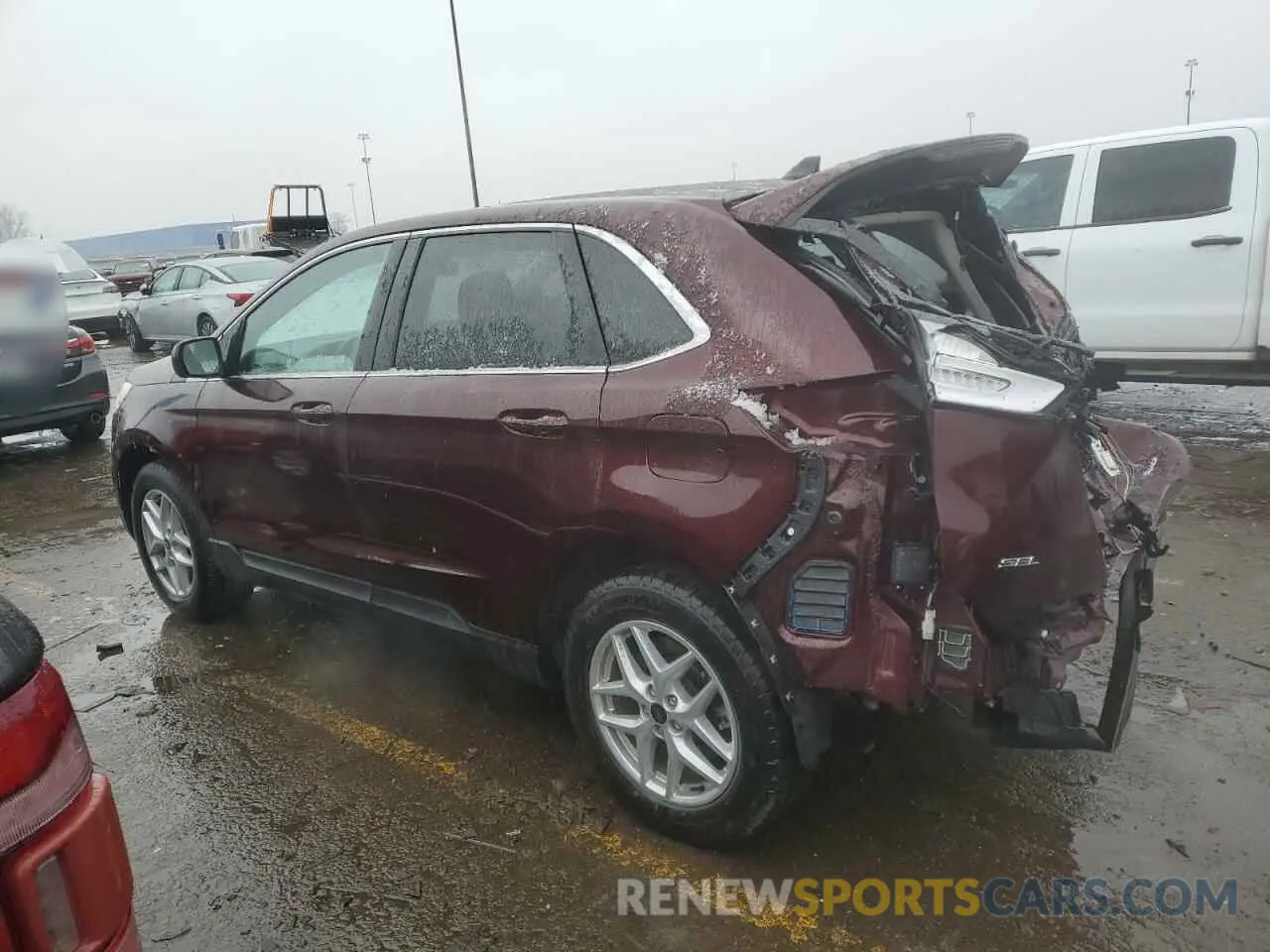 2 fotografías del automóvil dañado 2FMPK4J94RBA15279 FORD EDGE 2024