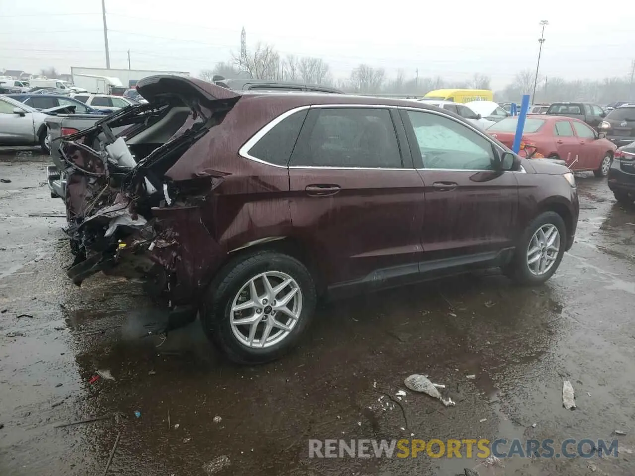 3 fotografías del automóvil dañado 2FMPK4J94RBA15279 FORD EDGE 2024