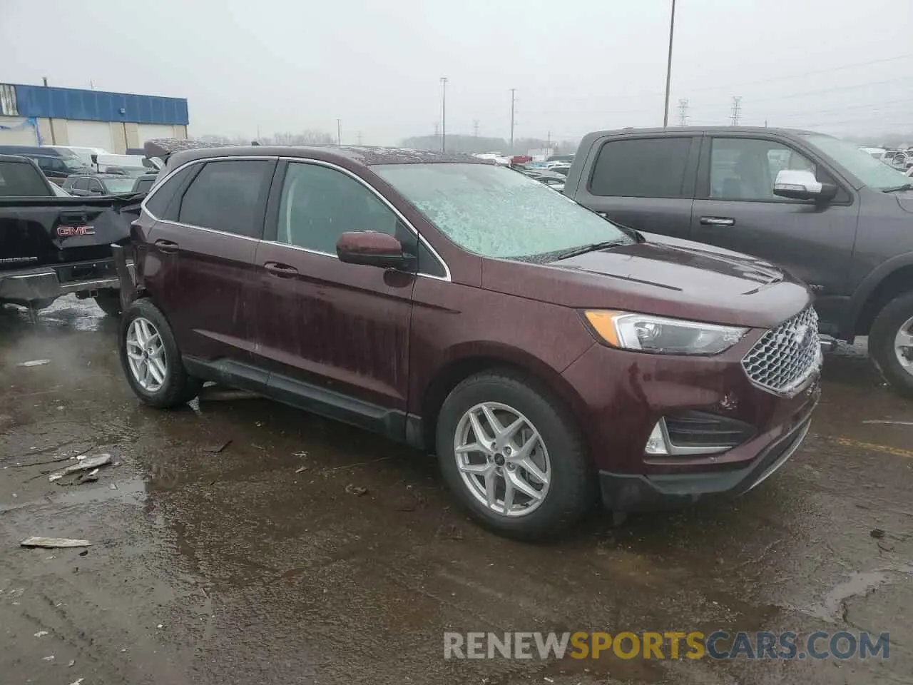 4 fotografías del automóvil dañado 2FMPK4J94RBA15279 FORD EDGE 2024