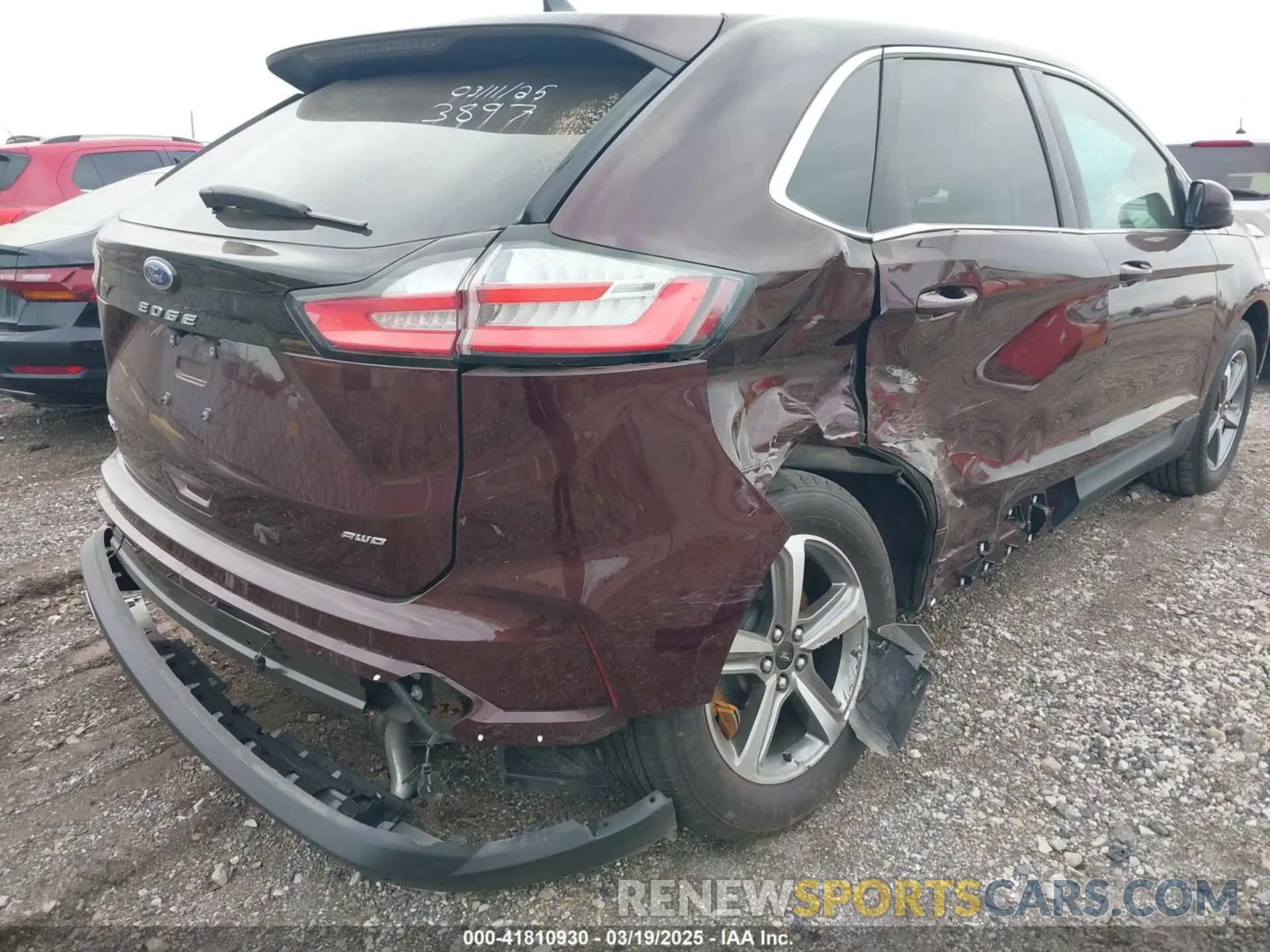 17 fotografías del automóvil dañado 2FMPK4J94RBA23897 FORD EDGE 2024