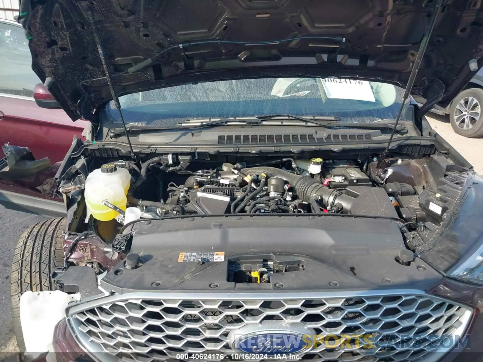 10 fotografías del automóvil dañado 2FMPK4J94RBA62778 FORD EDGE 2024