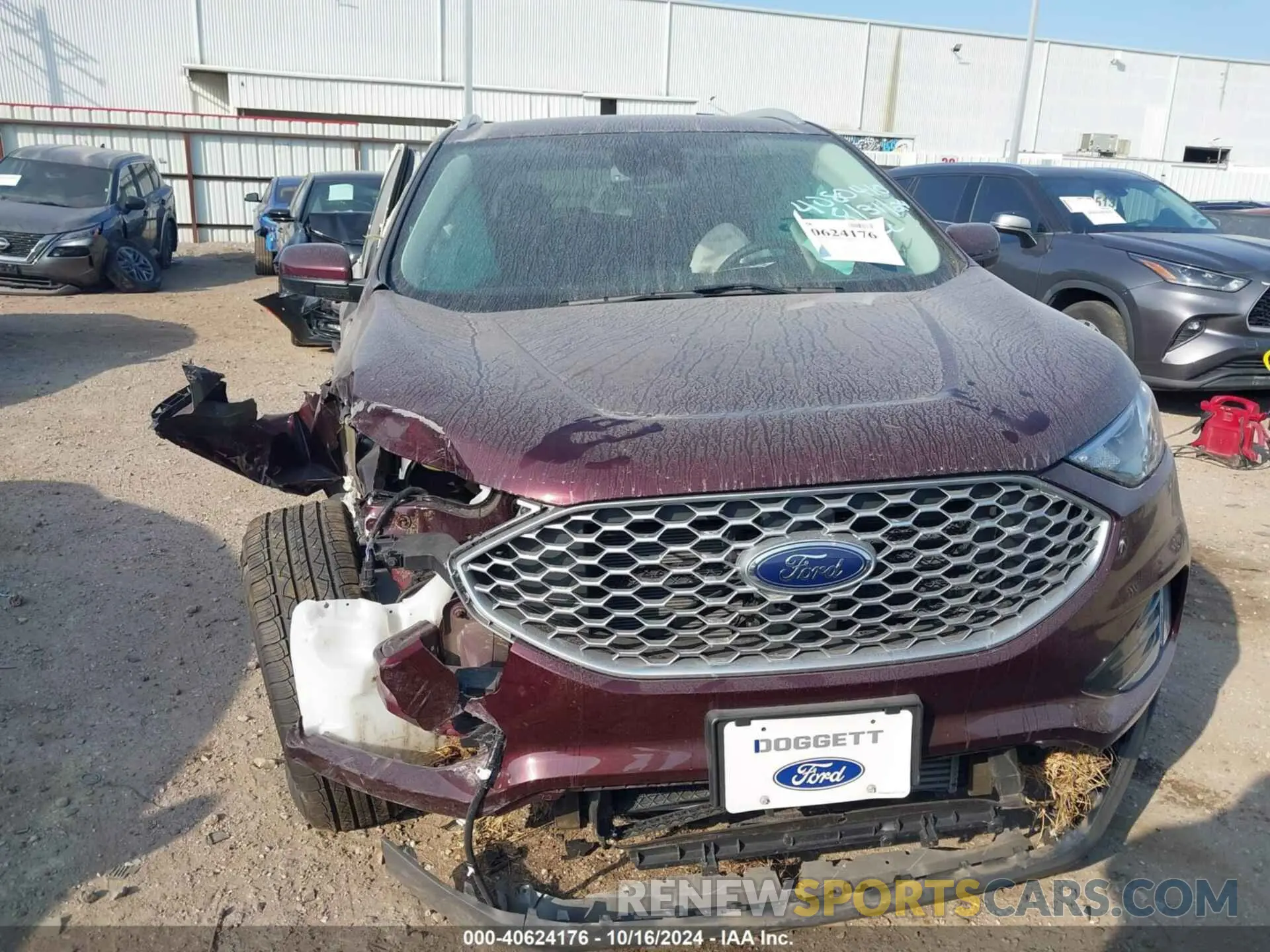 13 fotografías del automóvil dañado 2FMPK4J94RBA62778 FORD EDGE 2024