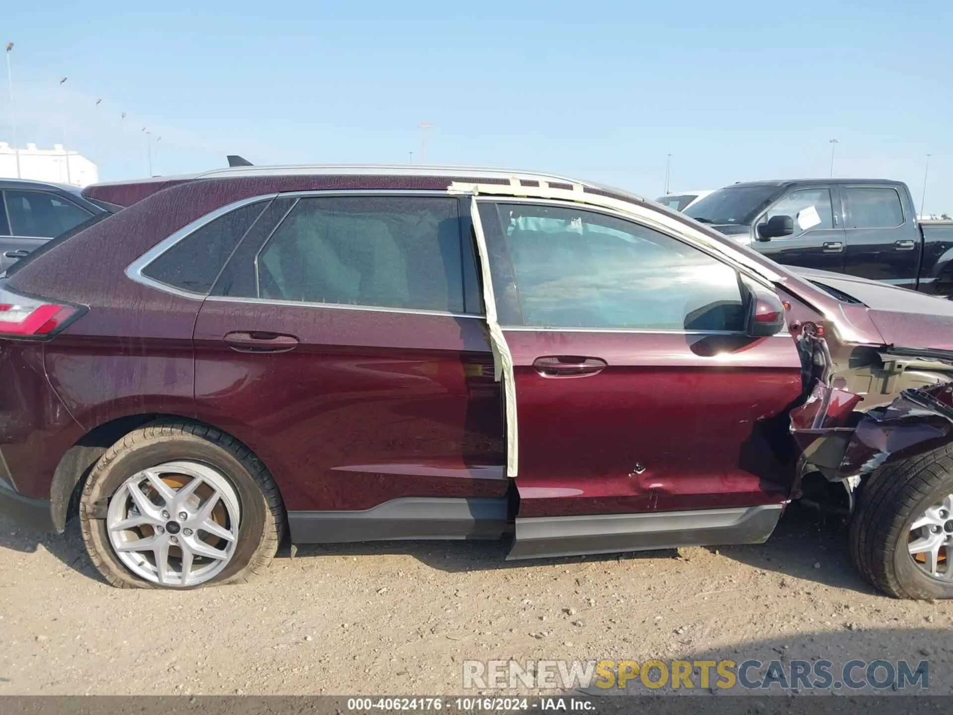 14 fotografías del automóvil dañado 2FMPK4J94RBA62778 FORD EDGE 2024