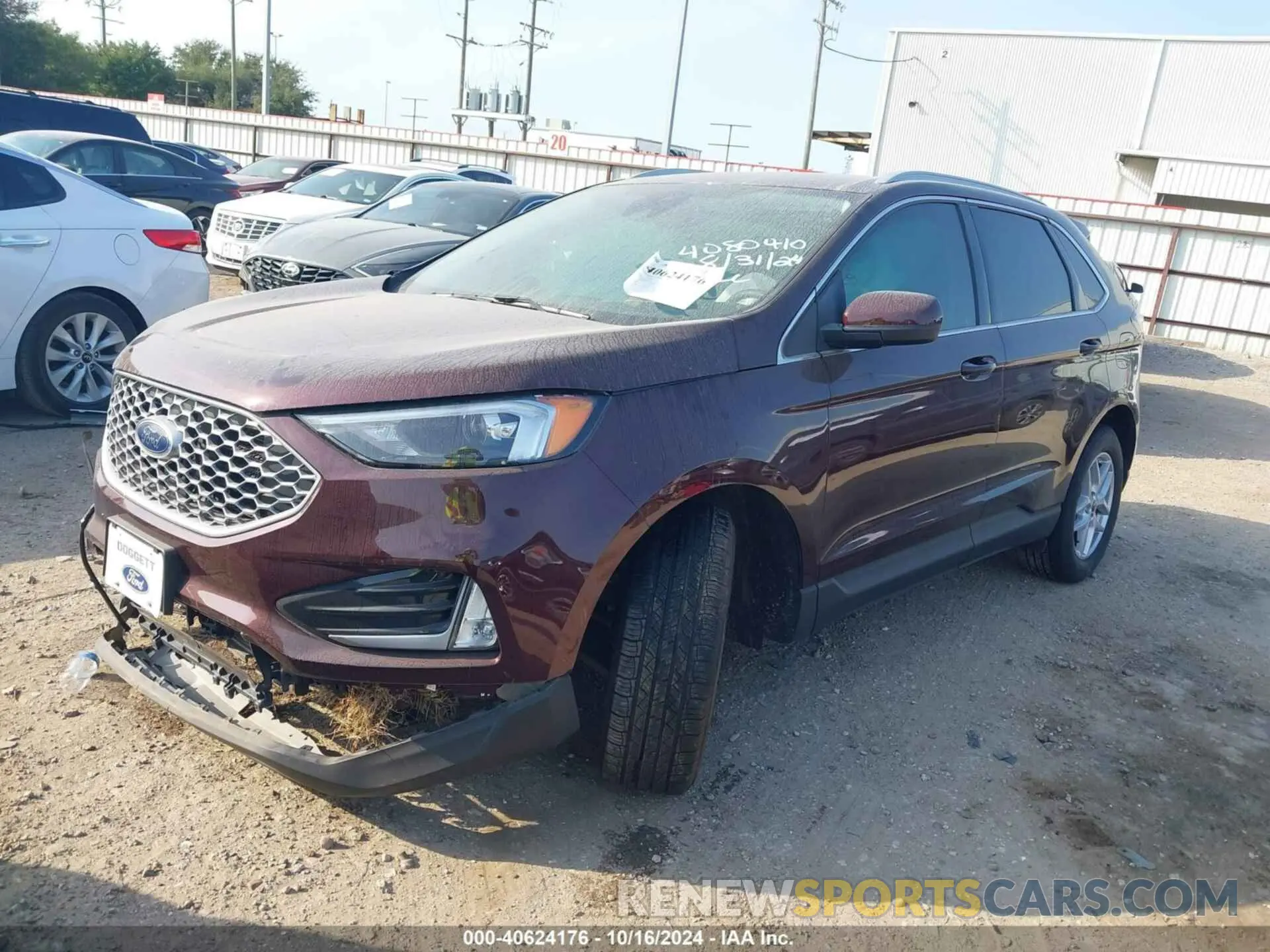 2 fotografías del automóvil dañado 2FMPK4J94RBA62778 FORD EDGE 2024