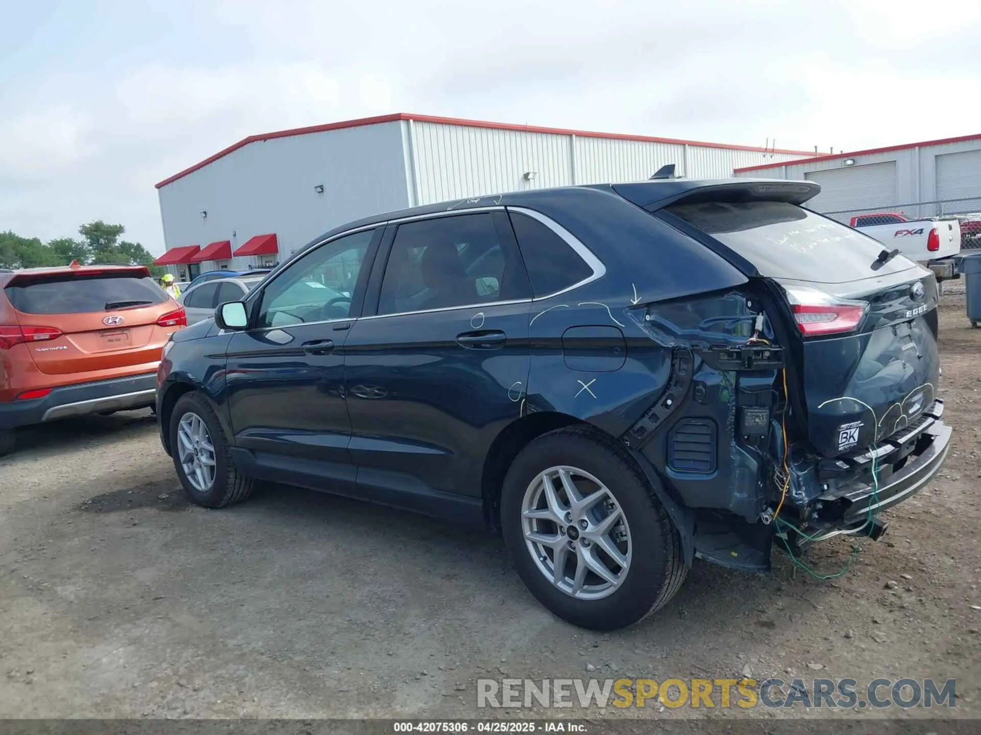 15 fotografías del automóvil dañado 2FMPK4J94RBB10960 FORD EDGE 2024