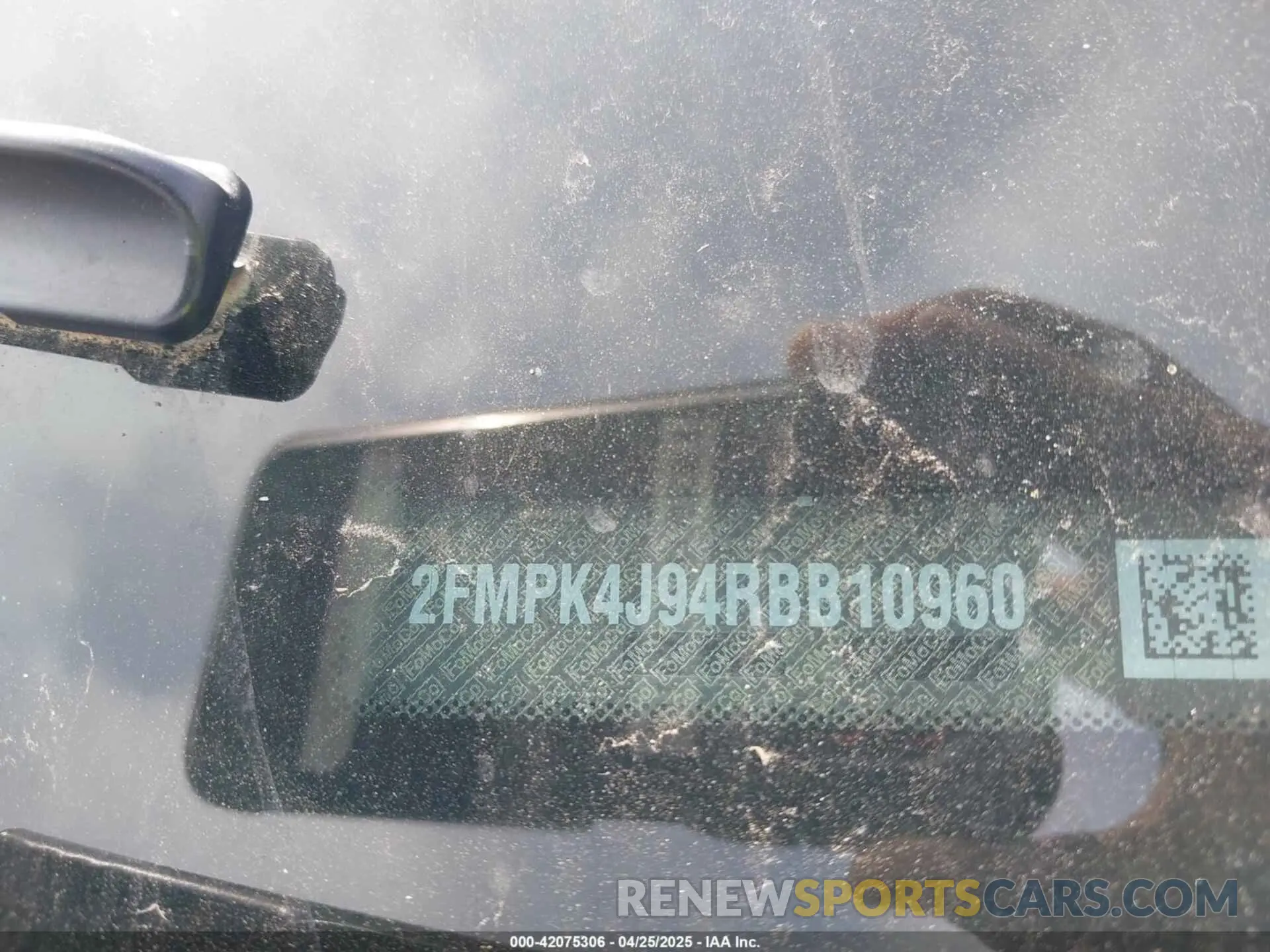 9 fotografías del automóvil dañado 2FMPK4J94RBB10960 FORD EDGE 2024
