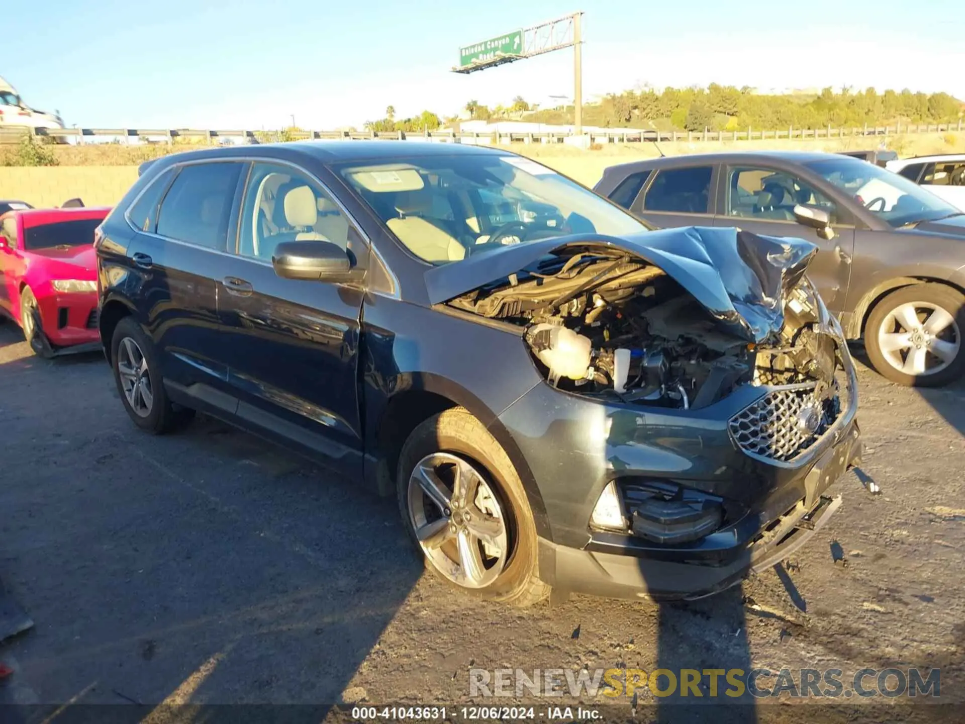 1 fotografías del automóvil dañado 2FMPK4J95RBA26842 FORD EDGE 2024