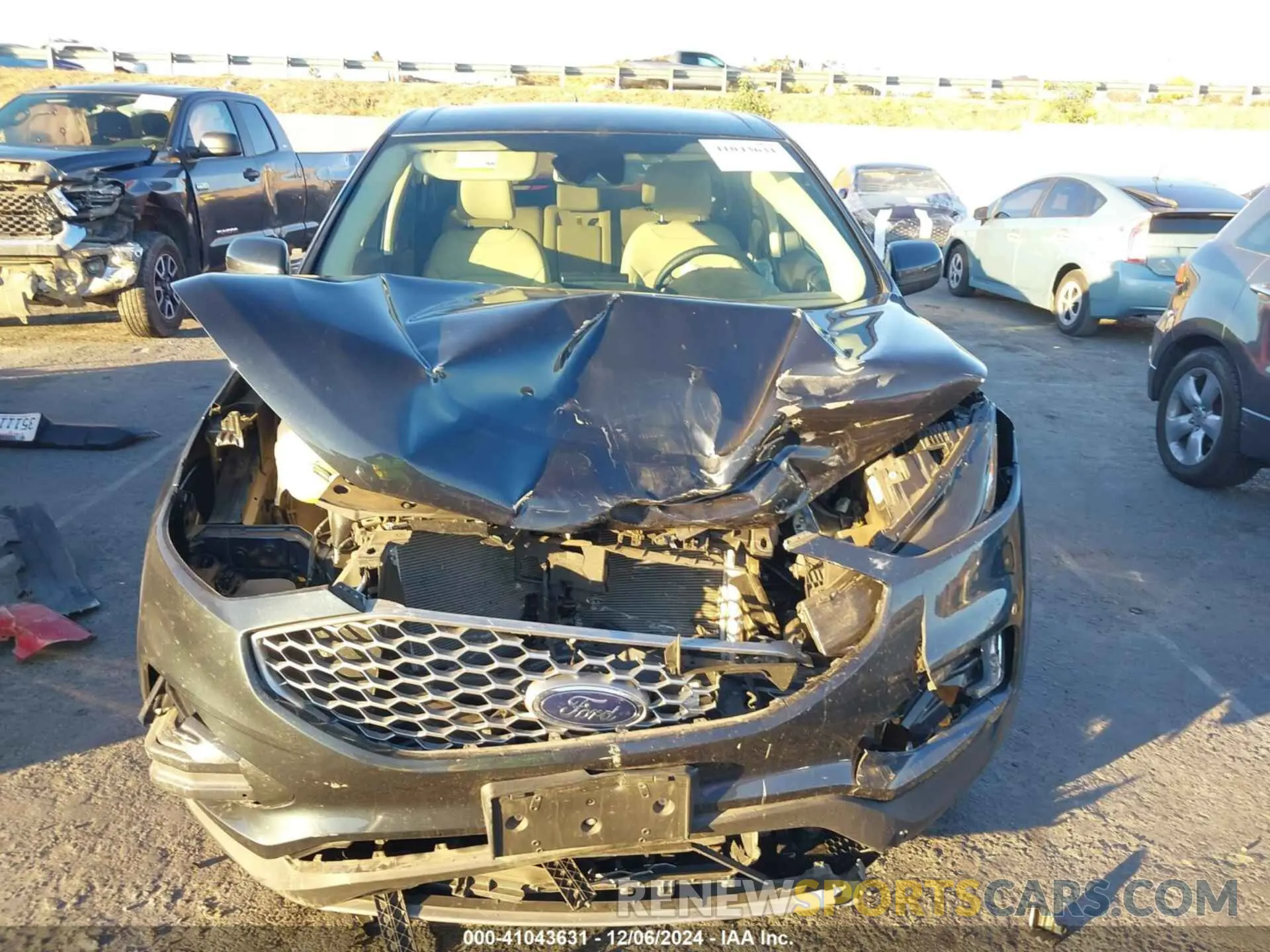 12 fotografías del automóvil dañado 2FMPK4J95RBA26842 FORD EDGE 2024