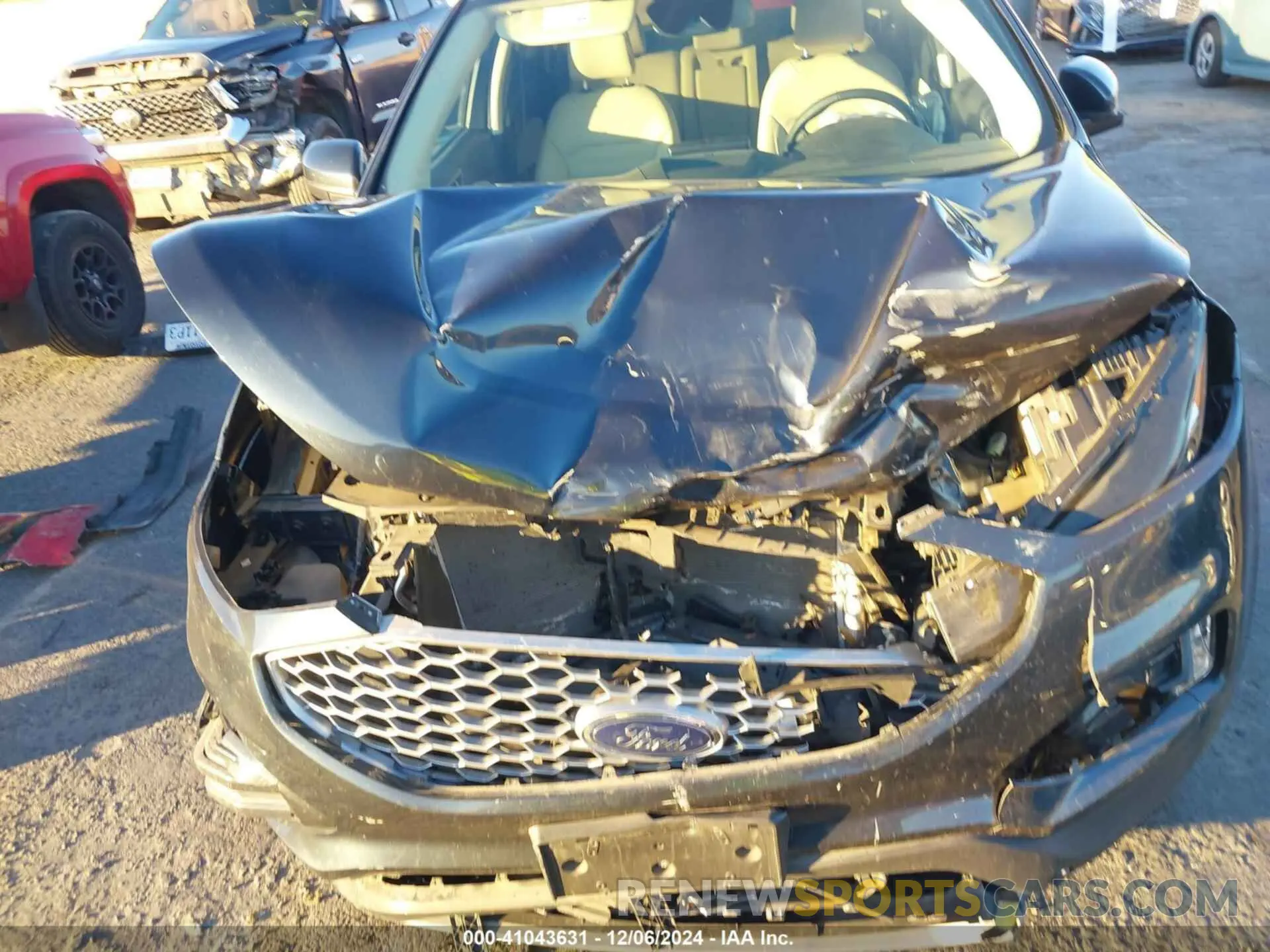 6 fotografías del automóvil dañado 2FMPK4J95RBA26842 FORD EDGE 2024