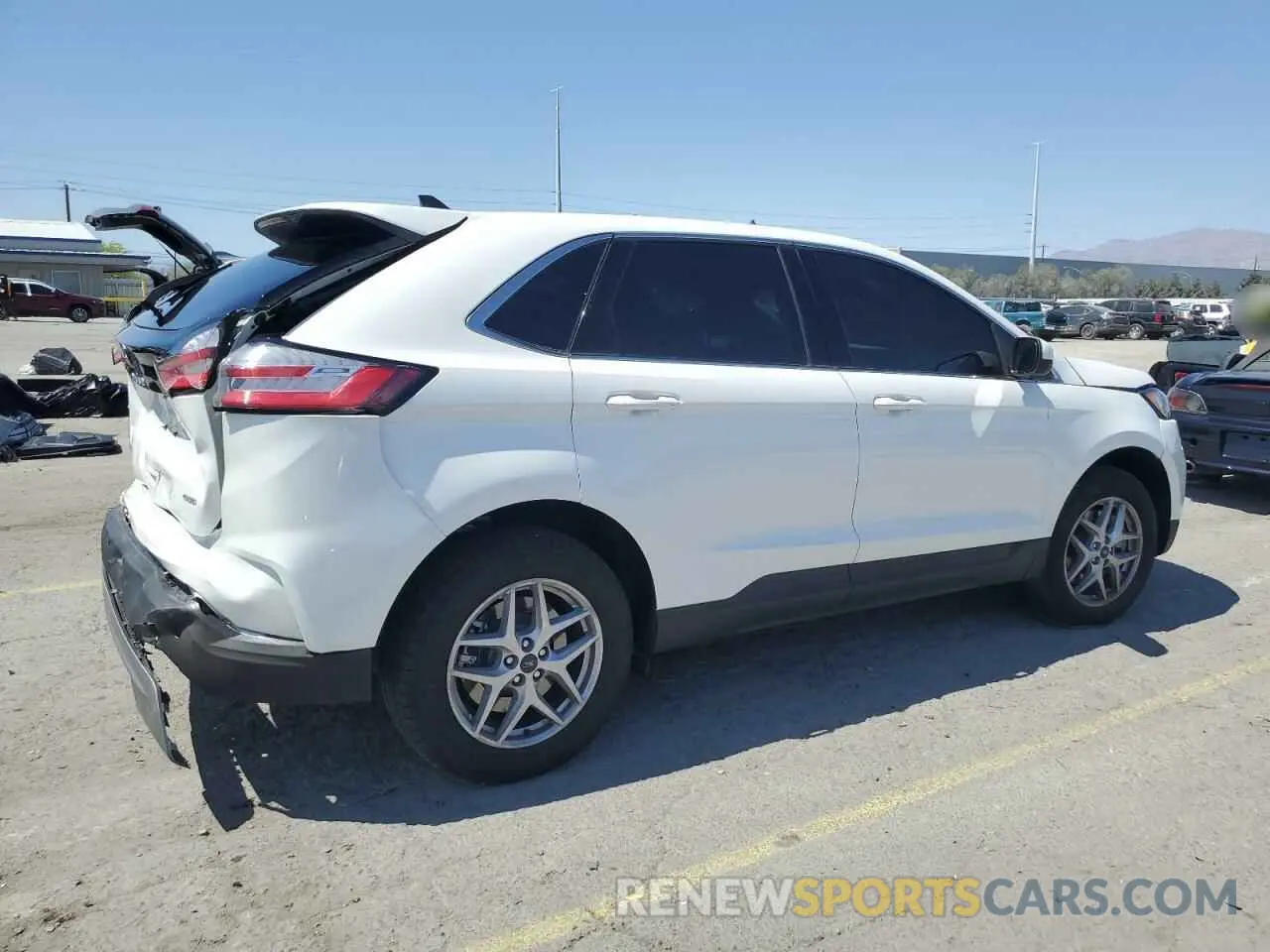 3 fotografías del automóvil dañado 2FMPK4J95RBA30244 FORD EDGE 2024