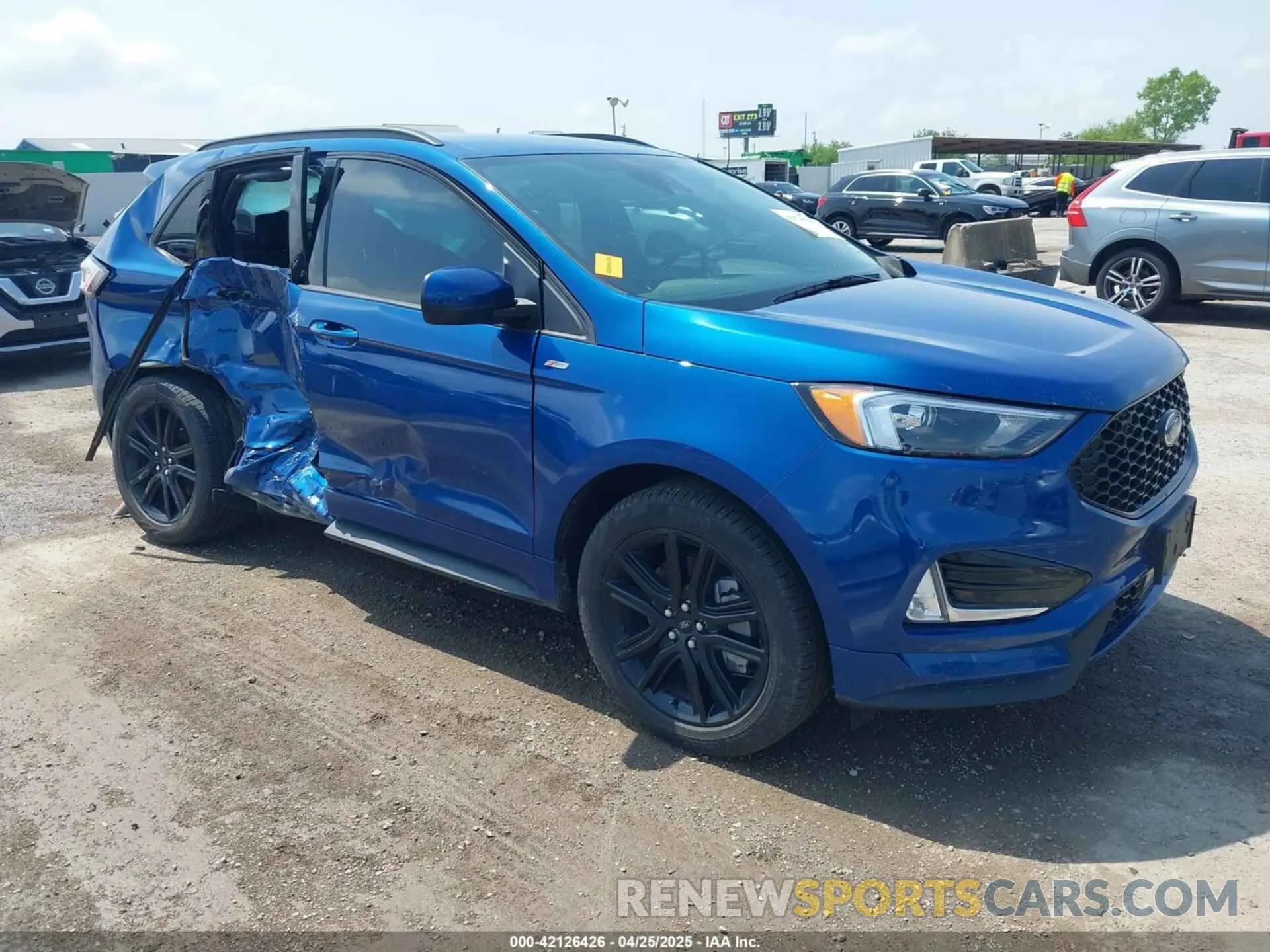 1 fotografías del automóvil dañado 2FMPK4J95RBA48193 FORD EDGE 2024