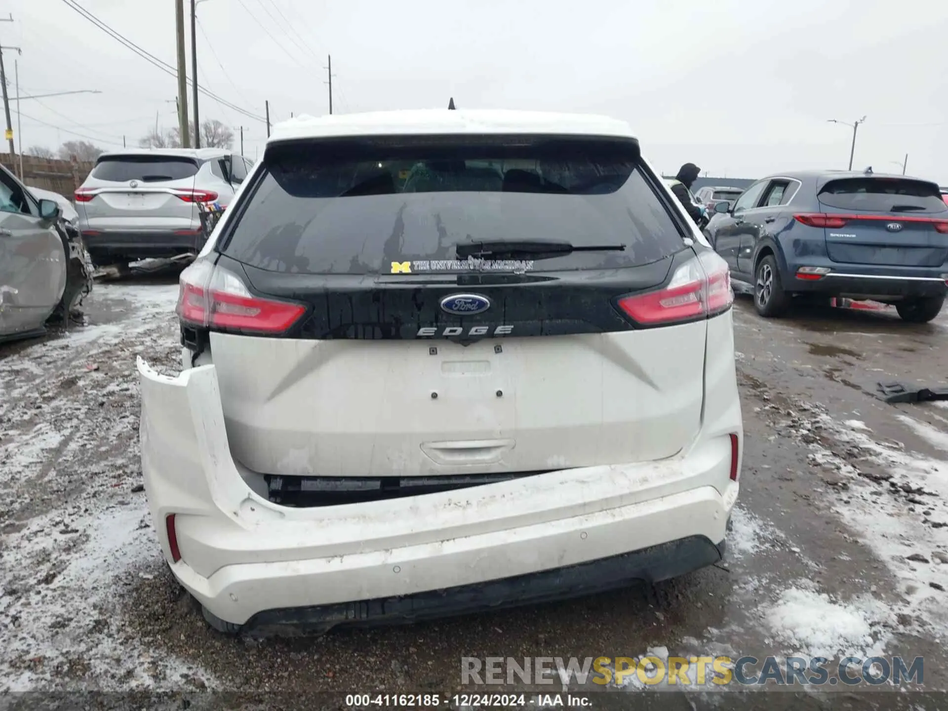 16 fotografías del automóvil dañado 2FMPK4J95RBA60330 FORD EDGE 2024