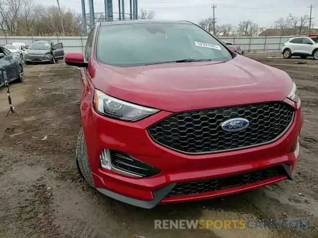 10 fotografías del automóvil dañado 2FMPK4J95RBA75538 FORD EDGE 2024