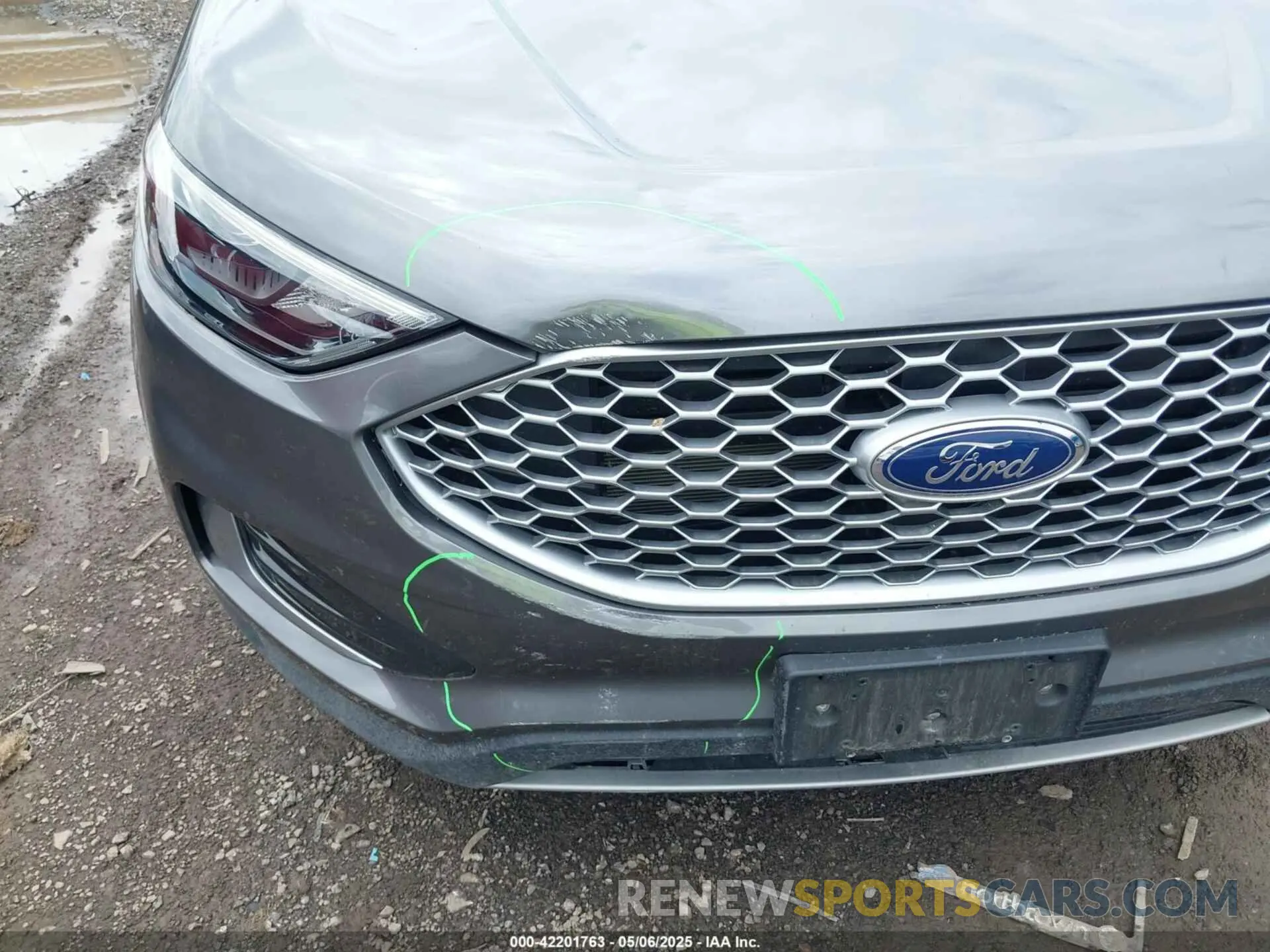 6 fotografías del automóvil dañado 2FMPK4J95RBA98916 FORD EDGE 2024