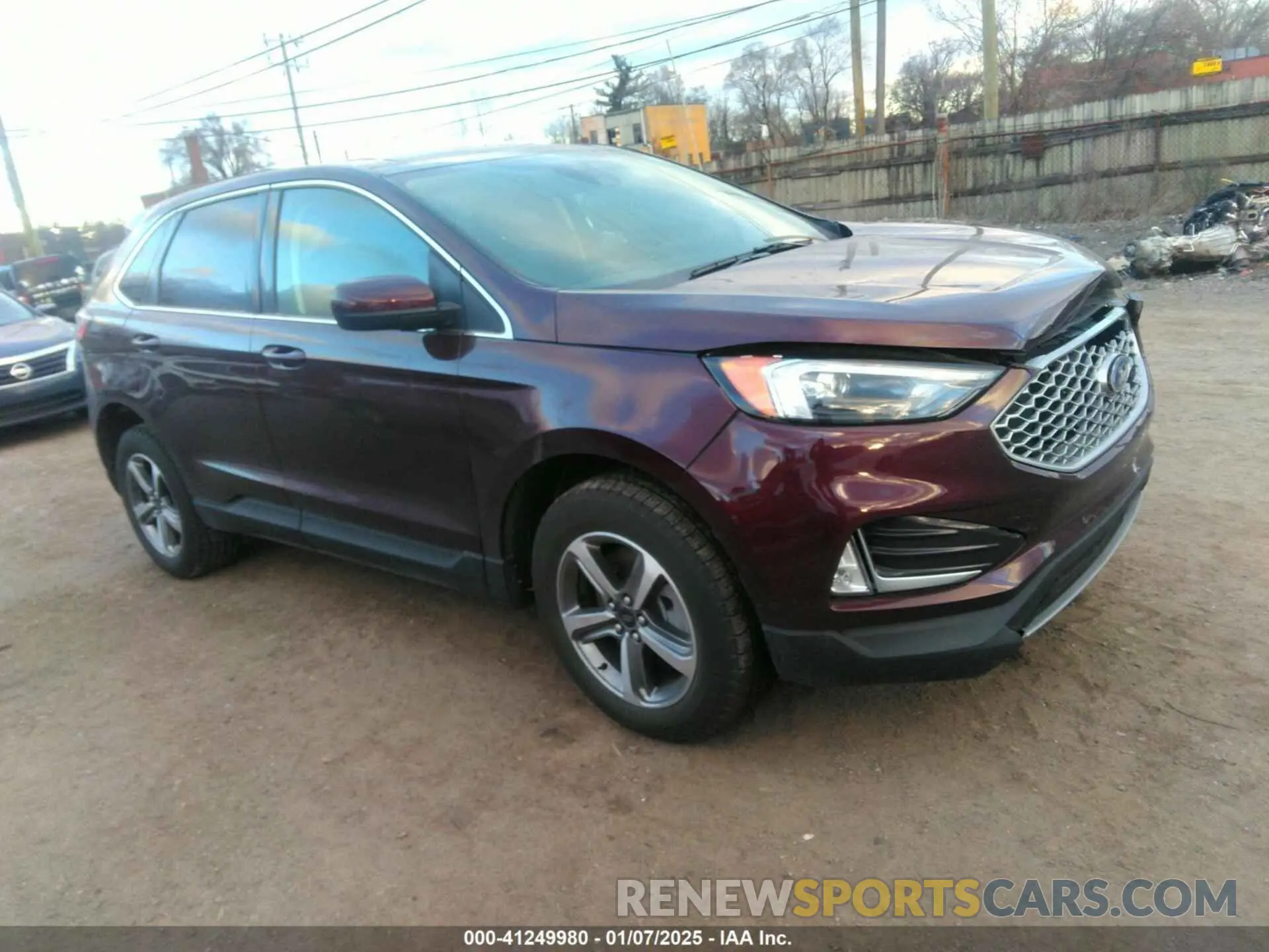 1 fotografías del automóvil dañado 2FMPK4J96RBA08415 FORD EDGE 2024
