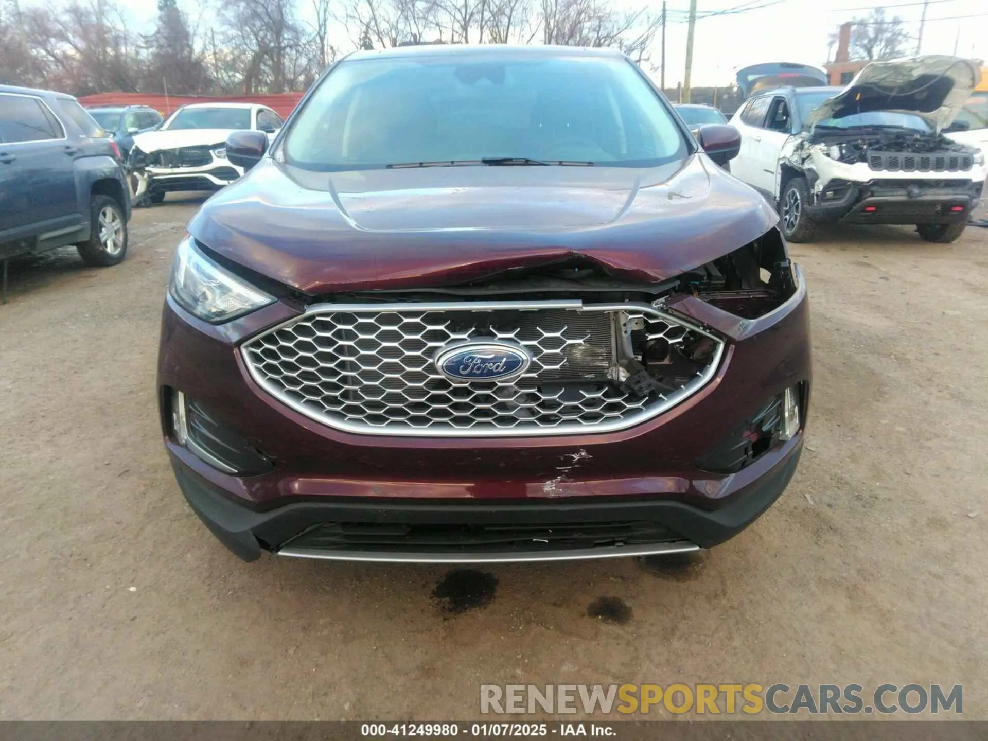 12 fotografías del automóvil dañado 2FMPK4J96RBA08415 FORD EDGE 2024