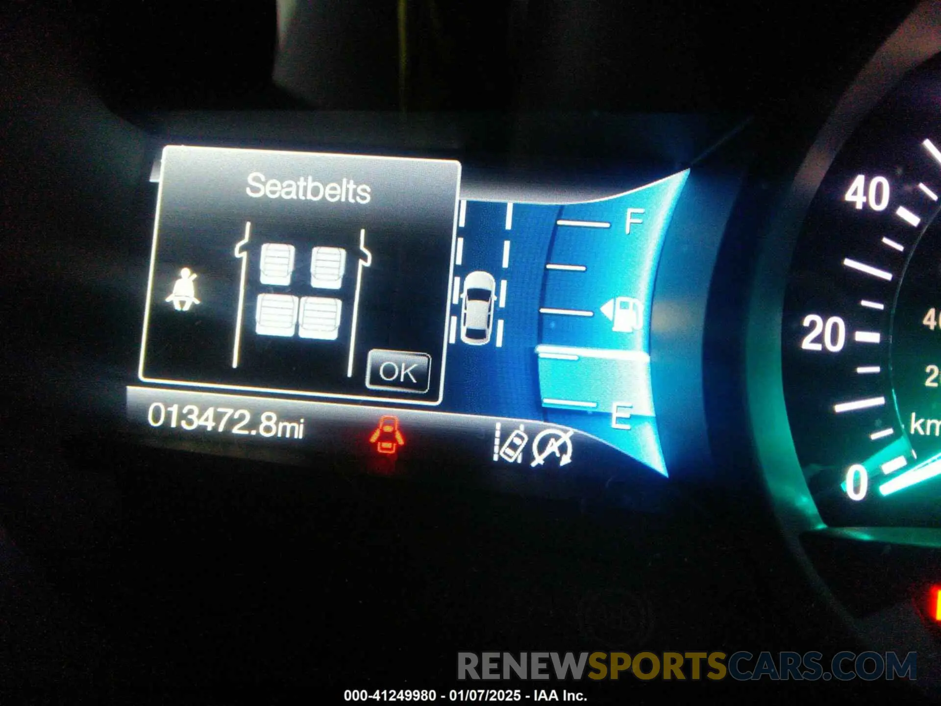 15 fotografías del automóvil dañado 2FMPK4J96RBA08415 FORD EDGE 2024