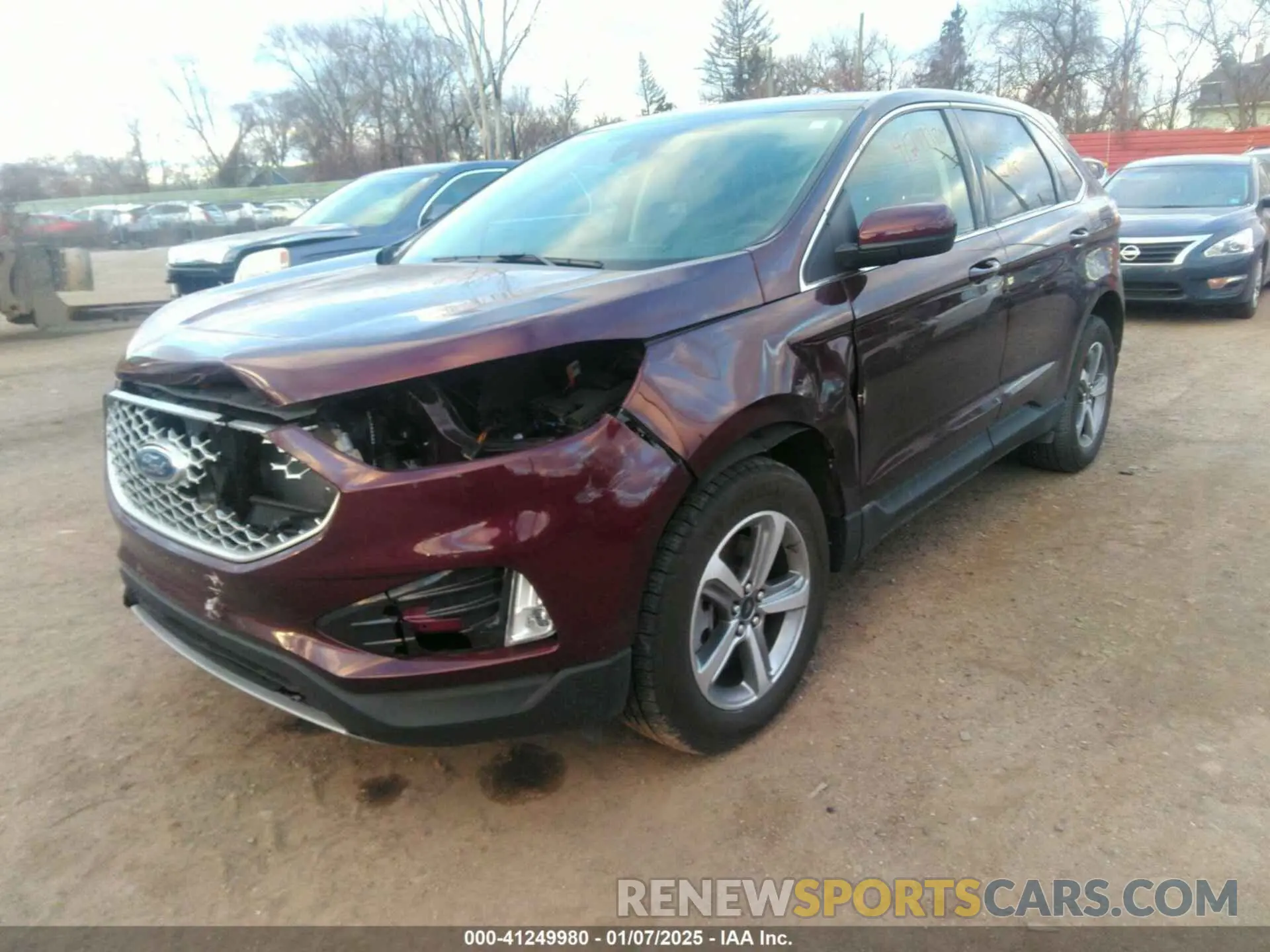 2 fotografías del automóvil dañado 2FMPK4J96RBA08415 FORD EDGE 2024