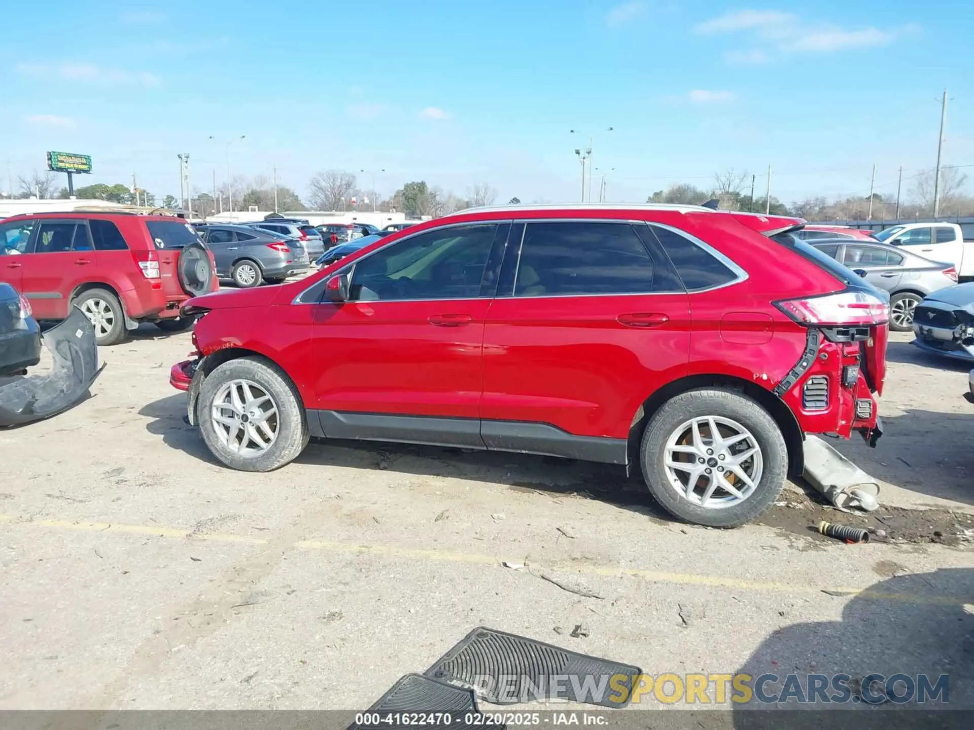 15 fotografías del automóvil dañado 2FMPK4J96RBA54214 FORD EDGE 2024