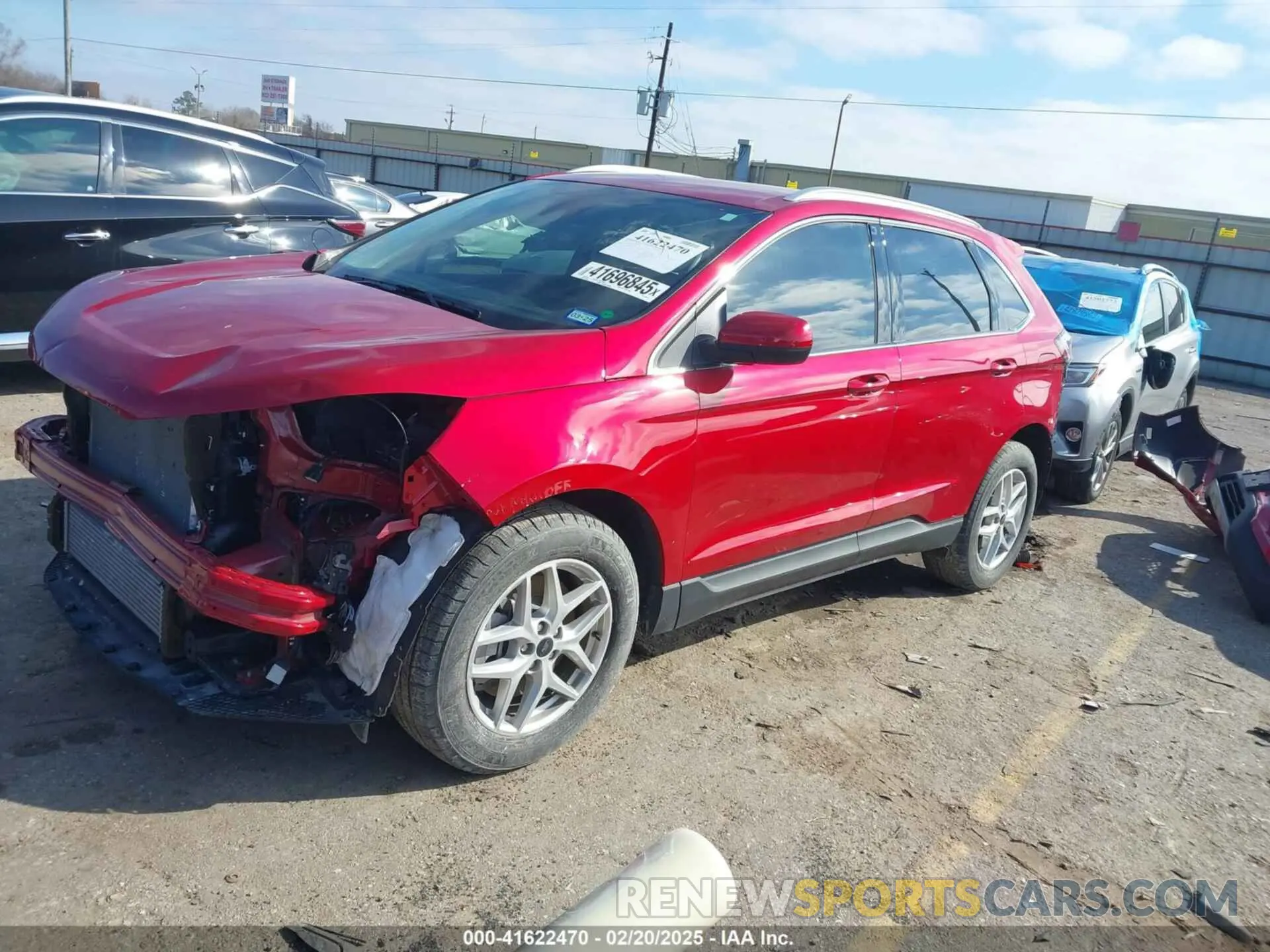 2 fotografías del automóvil dañado 2FMPK4J96RBA54214 FORD EDGE 2024