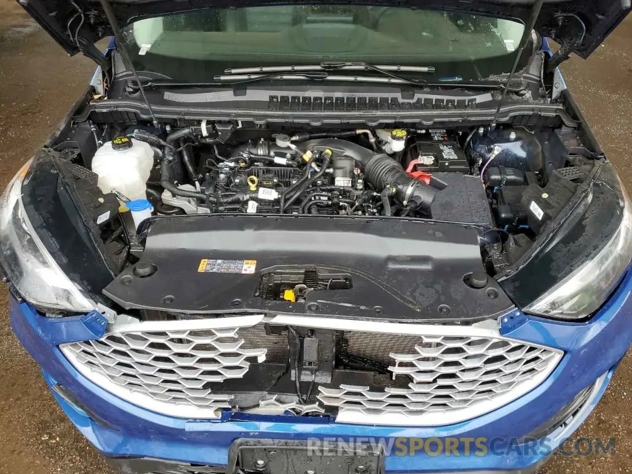 12 fotografías del automóvil dañado 2FMPK4J97RBA71670 FORD EDGE 2024