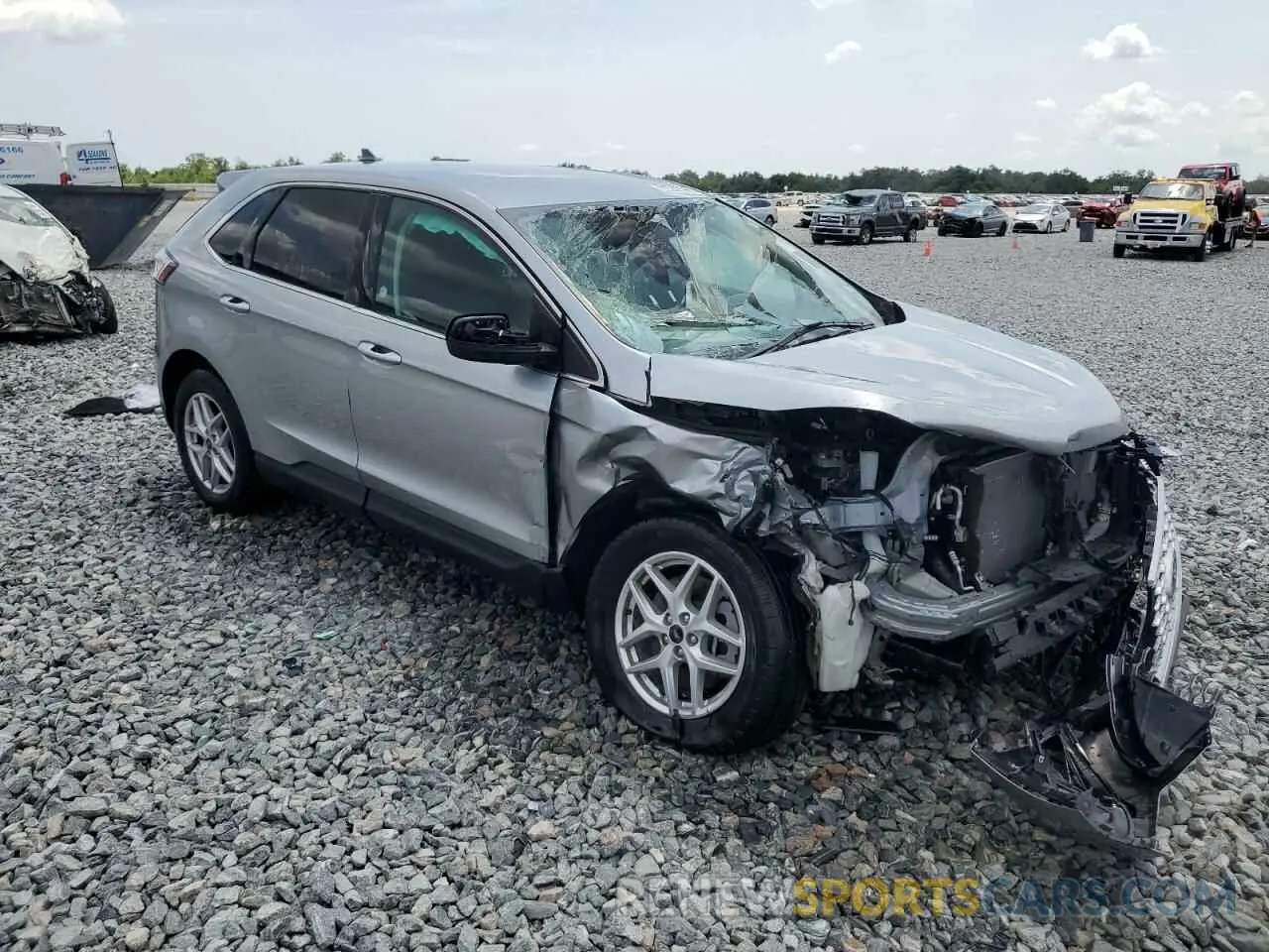 4 fotografías del automóvil dañado 2FMPK4J97RBA75900 FORD EDGE 2024