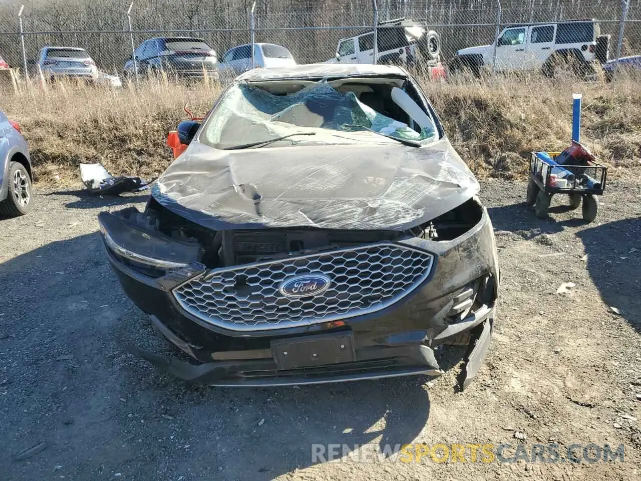 5 fotografías del automóvil dañado 2FMPK4J97RBA77436 FORD EDGE 2024