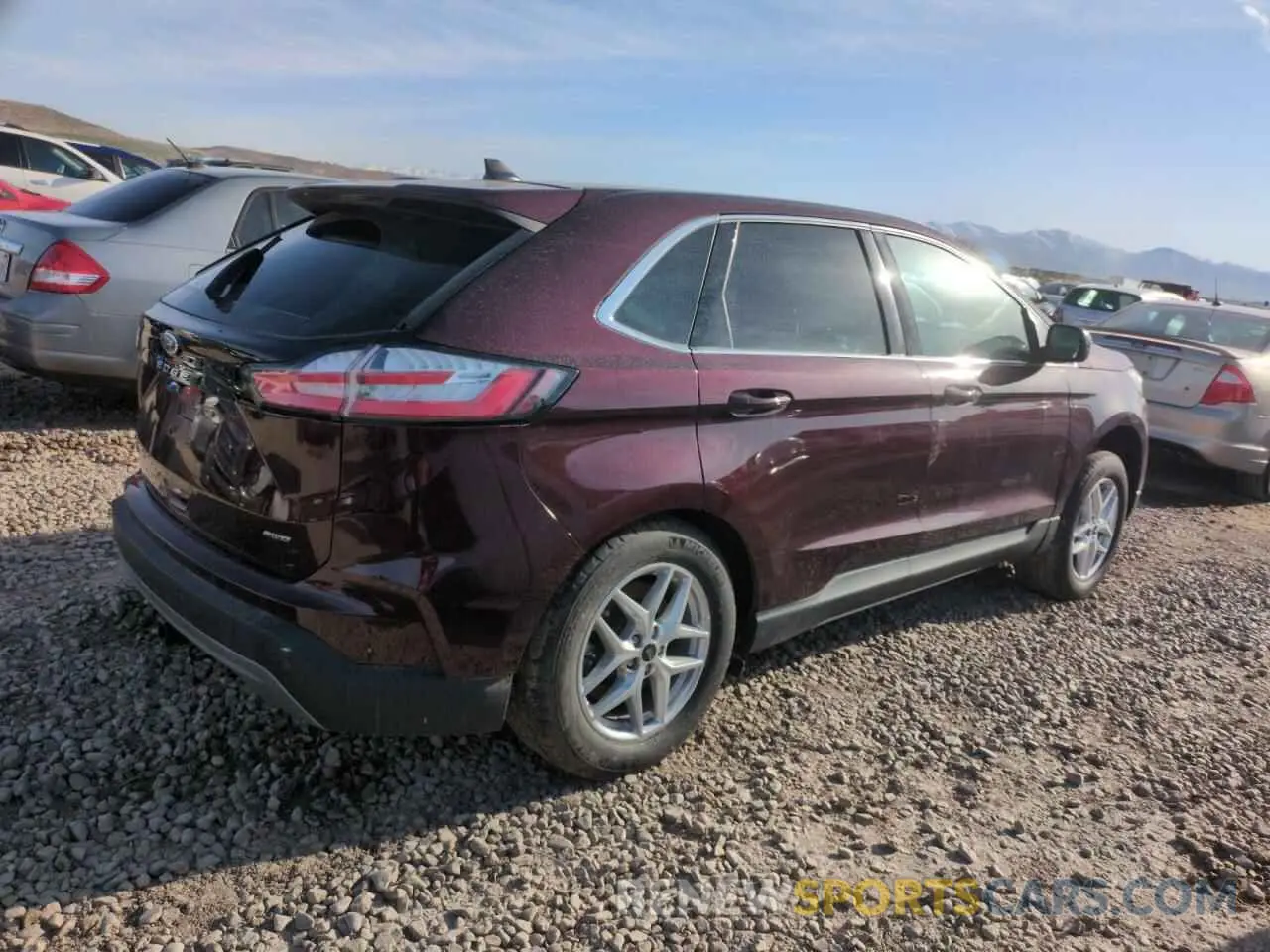 3 fotografías del automóvil dañado 2FMPK4J98RBA07931 FORD EDGE 2024