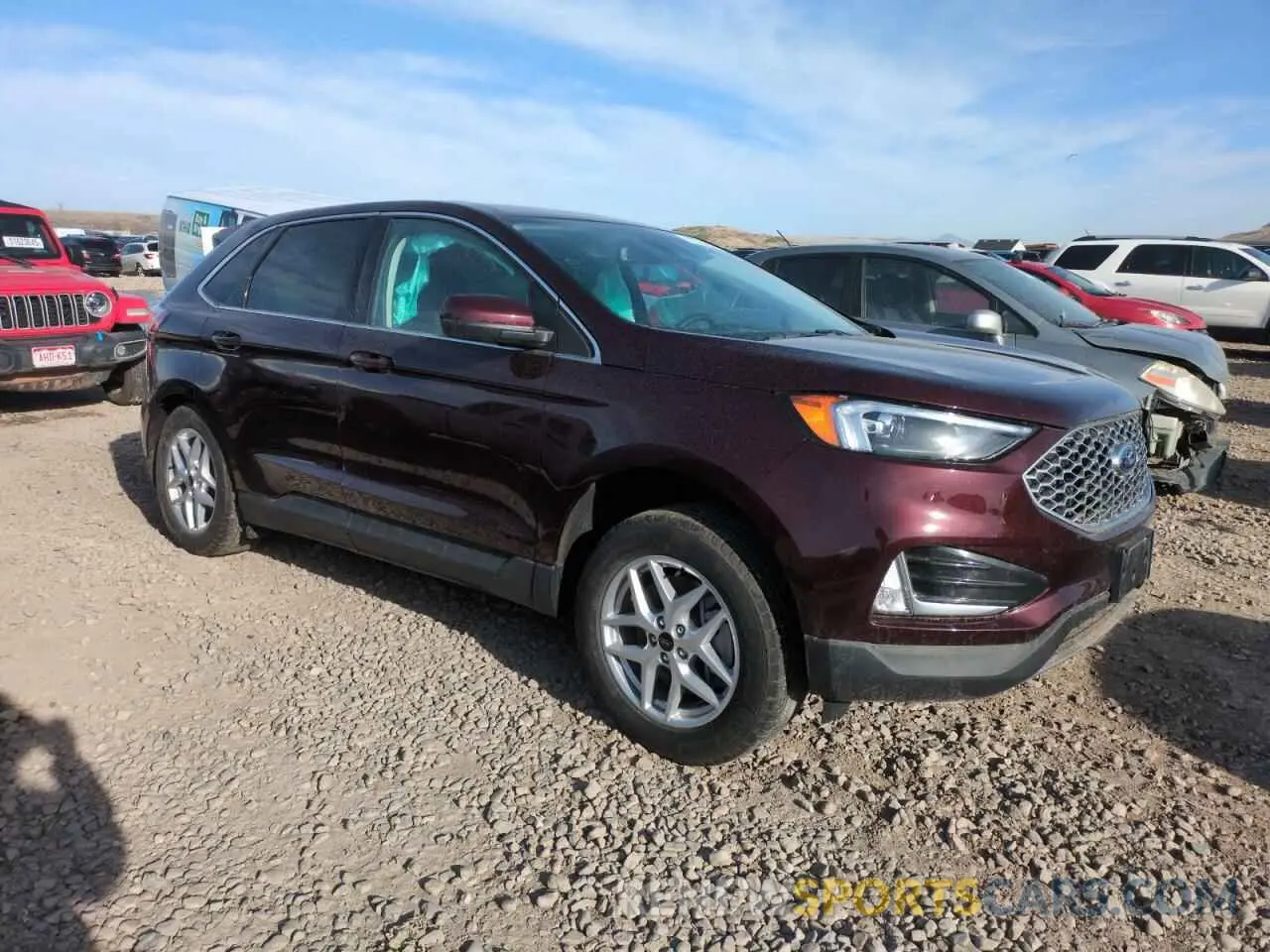 4 fotografías del automóvil dañado 2FMPK4J98RBA07931 FORD EDGE 2024