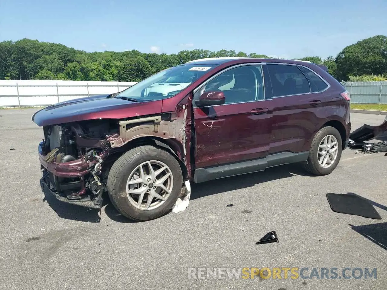 1 fotografías del automóvil dañado 2FMPK4J99RBB00876 FORD EDGE 2024