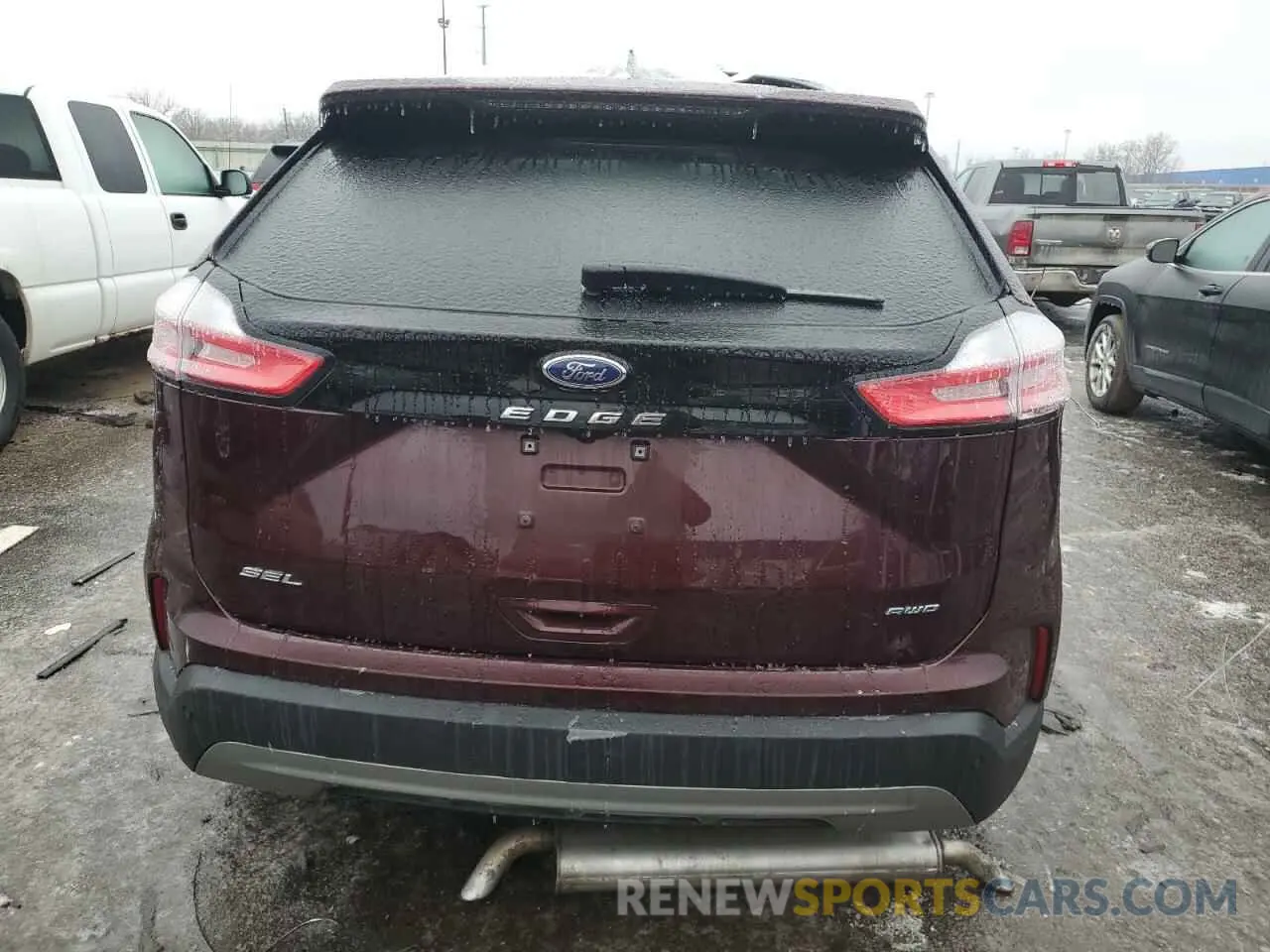 6 fotografías del automóvil dañado 2FMPK4J9XRBA59982 FORD EDGE 2024