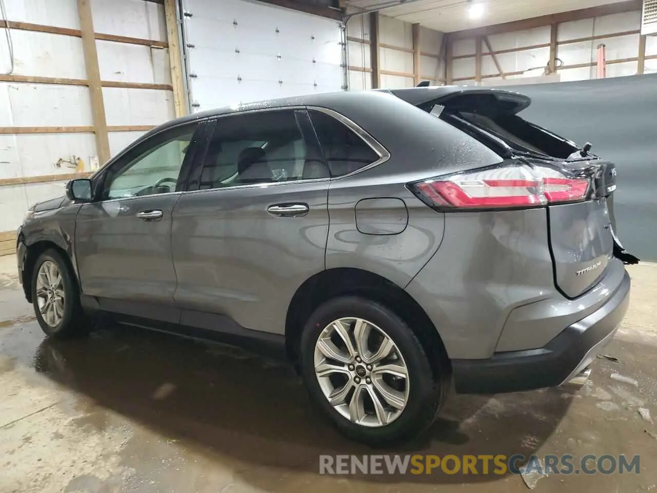2 fotografías del automóvil dañado 2FMPK4K91RBA89726 FORD EDGE 2024
